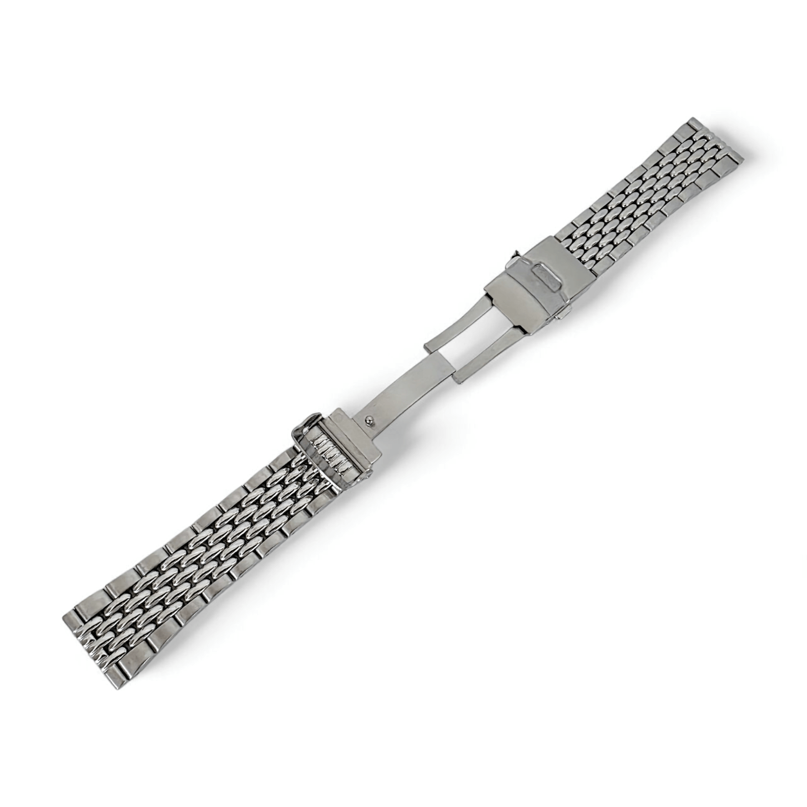 Shark Mesh Watch Bracelet XL Wrists Only 316L Stainless Steel Strap 20mm 22mm - Wrist Envy