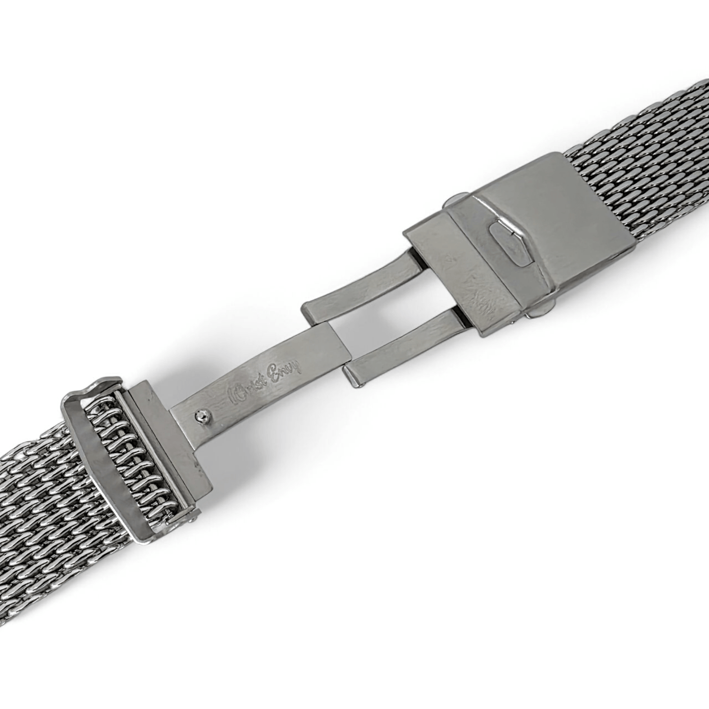 Shark Mesh Watch Bracelet XL Wrists Only 316L Stainless Steel Strap 20mm 22mm - Wrist Envy