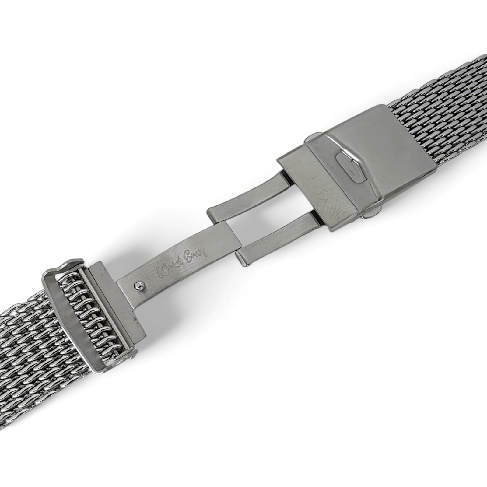 Shark Mesh Watch Bracelet XL Wrists Only 316L Stainless Steel Strap 20mm 22mm - Wrist Envy