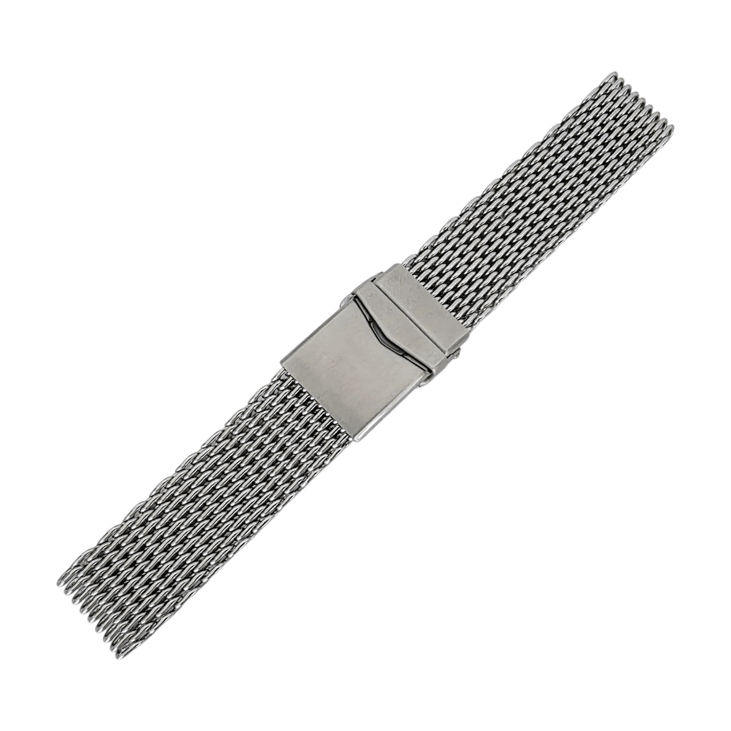 Shark Mesh Watch Bracelet XL Wrists Only 316L Stainless Steel Strap 20mm 22mm - Wrist Envy