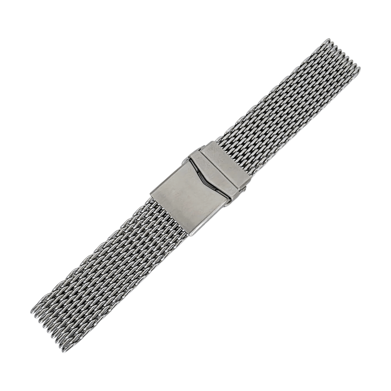 Shark Mesh Watch Bracelet XL Wrists Only 316L Stainless Steel Strap 20mm 22mm - Wrist Envy