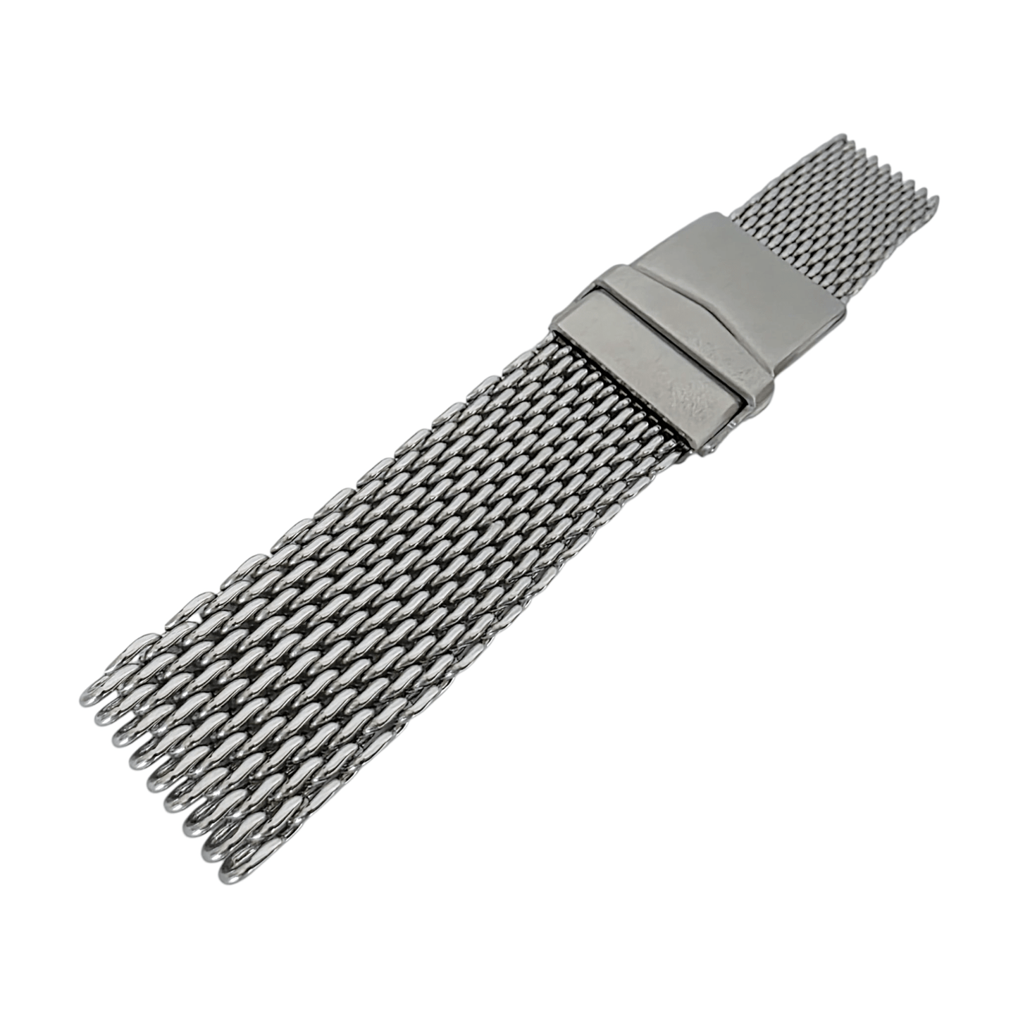 Shark Mesh Watch Bracelet XL Wrists Only 316L Stainless Steel Strap 20mm 22mm - Wrist Envy