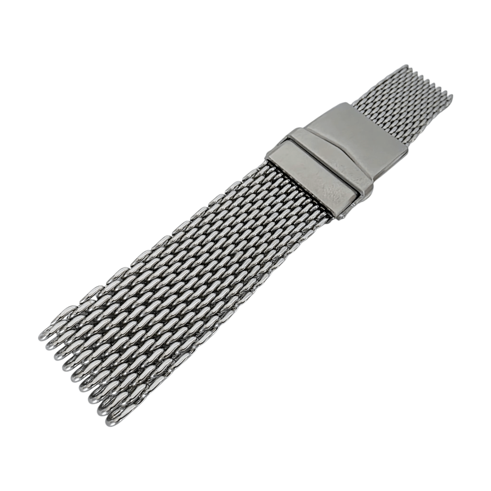 Shark Mesh Watch Bracelet XL Wrists Only 316L Stainless Steel Strap 20mm 22mm - Wrist Envy