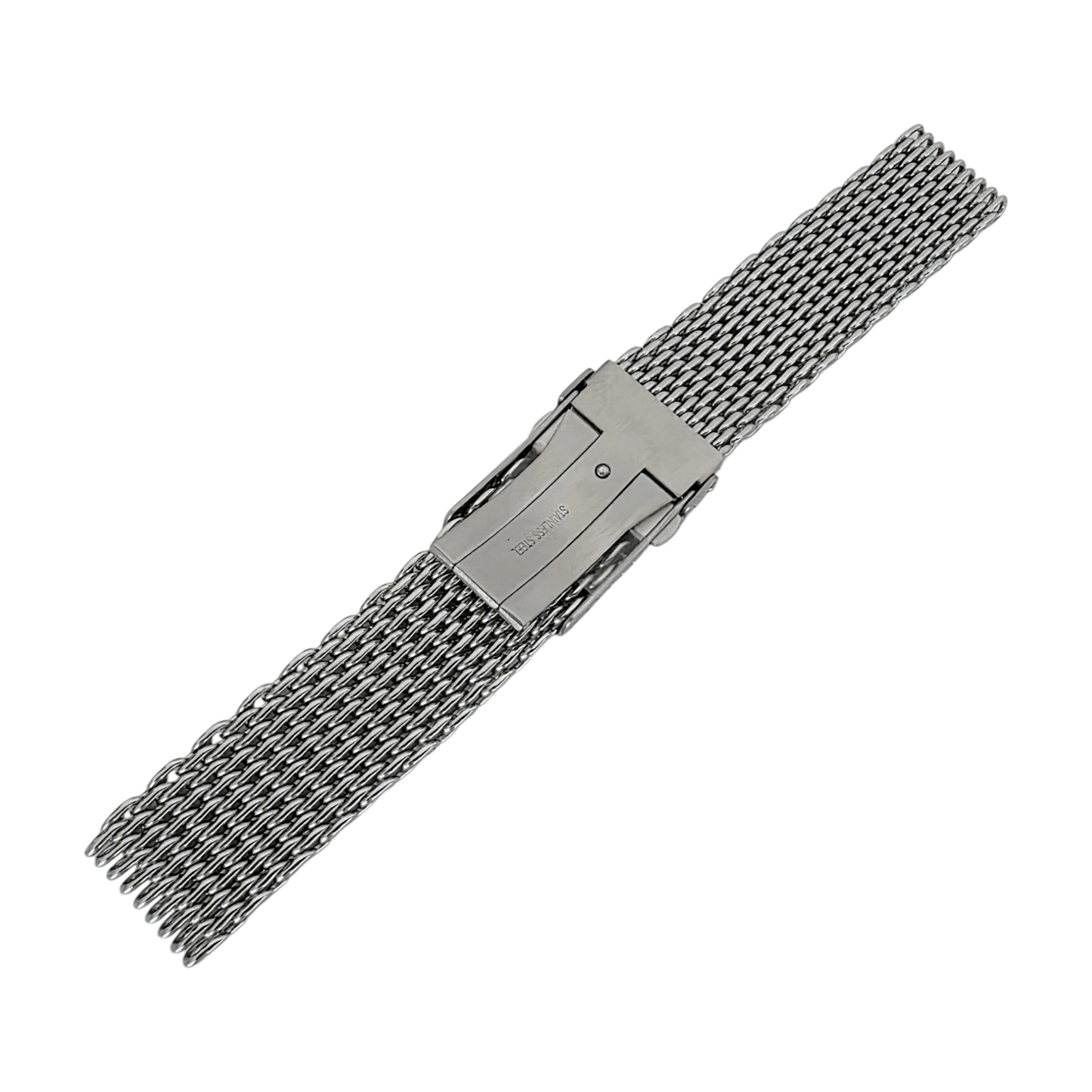 Shark Mesh Watch Bracelet XL Wrists Only 316L Stainless Steel Strap 20mm 22mm - Wrist Envy