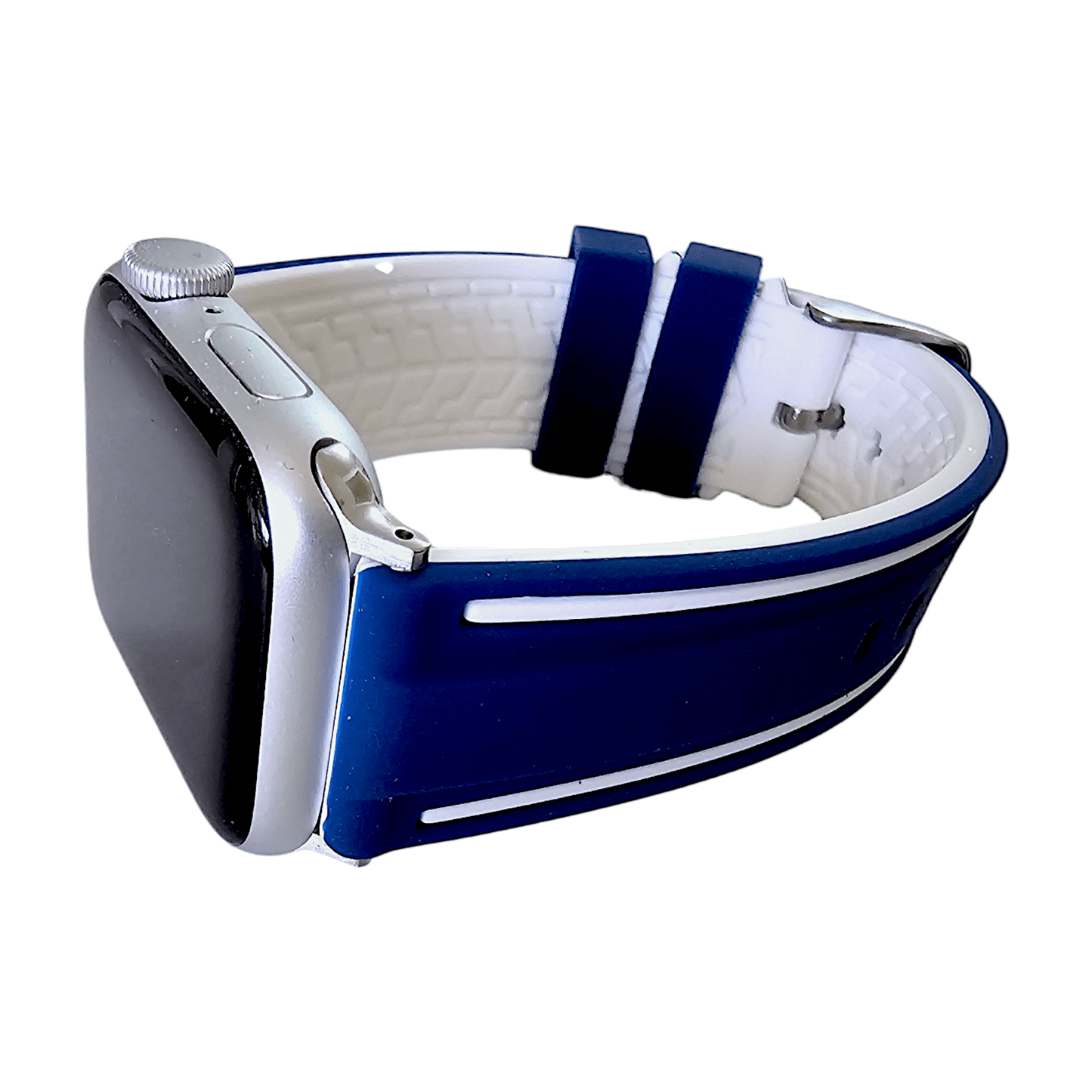 Silicone Watch Strap For Apple Watch Navy Blue - Wrist Envy