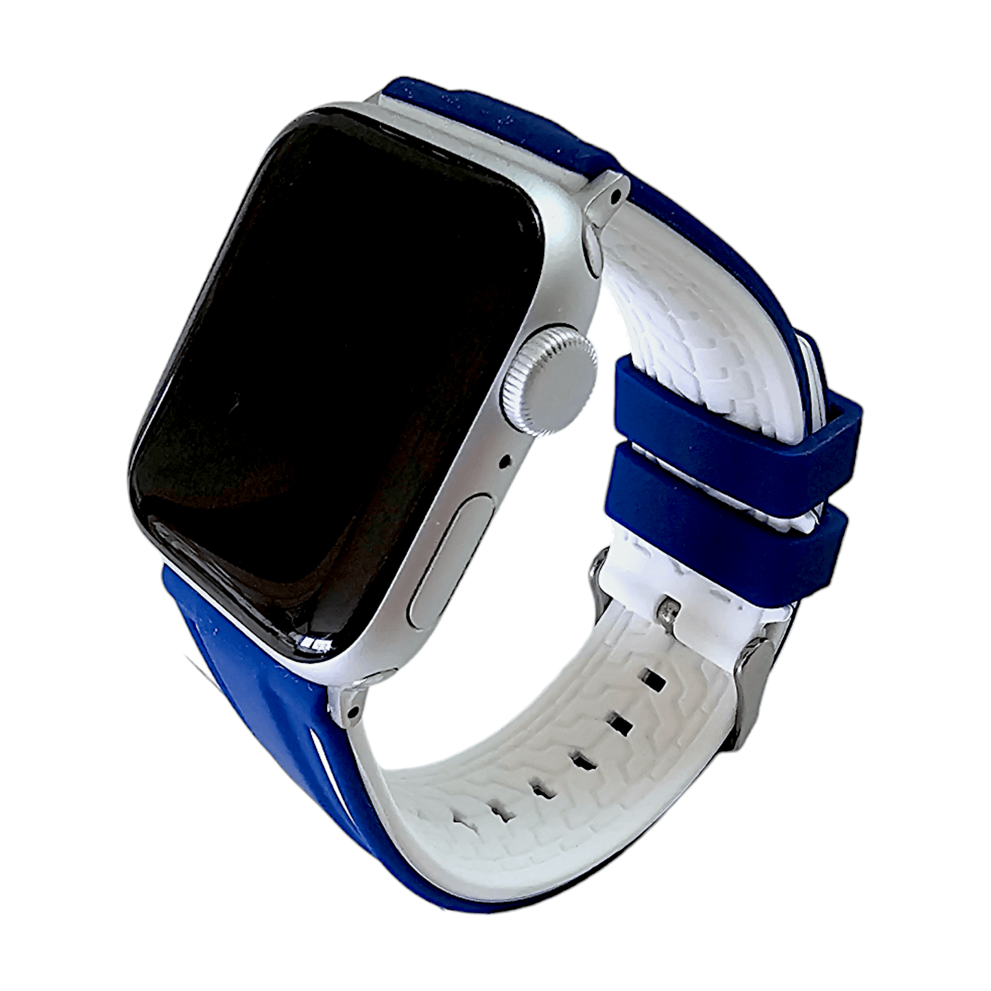 Silicone Watch Strap For Apple Watch Navy Blue - Wrist Envy
