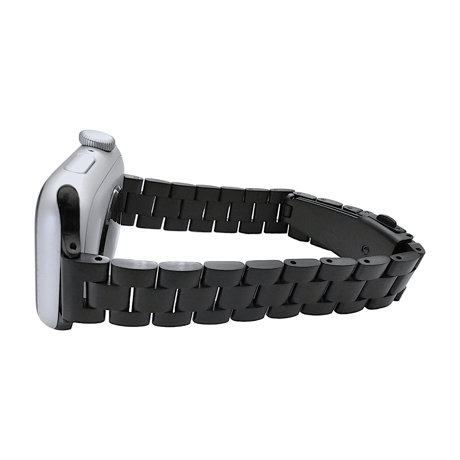 Skinny Oyster Bracelet for Apple Watch Black - Wrist Envy