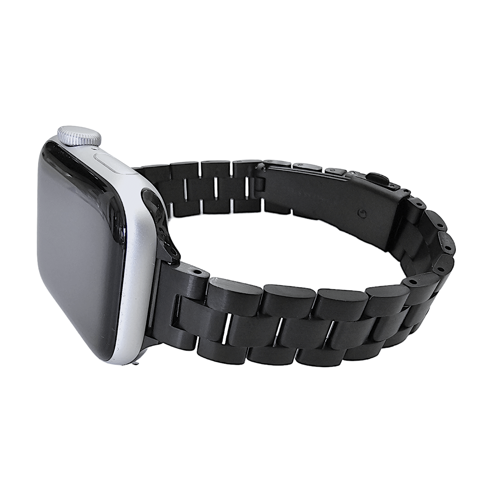 Skinny Oyster Bracelet for Apple Watch Black - Wrist Envy