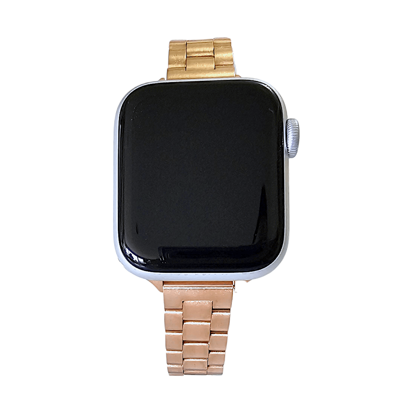 Skinny Oyster Bracelet for Apple Watch Rose Gold - Wrist Envy