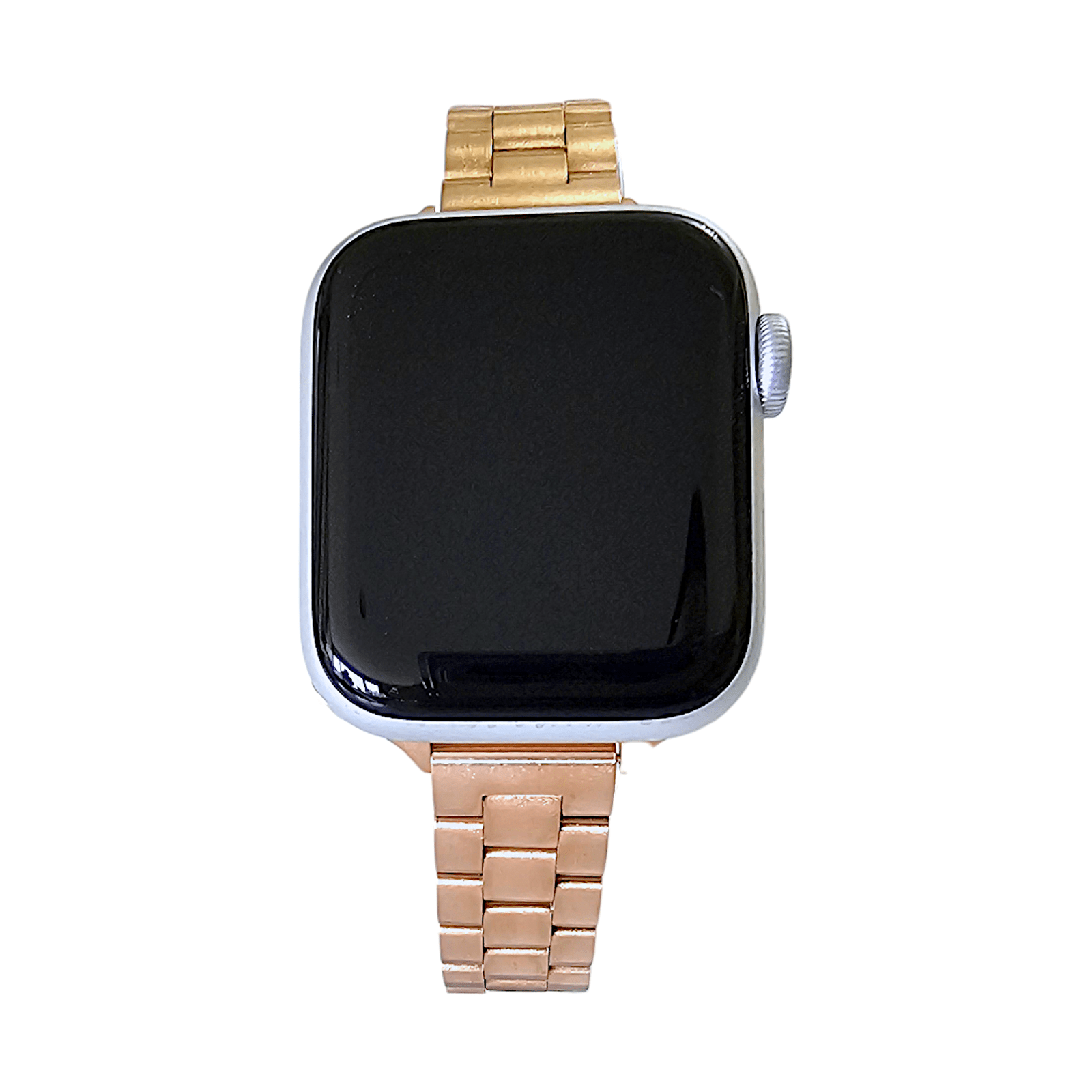 Skinny Oyster Bracelet for Apple Watch Rose Gold - Wrist Envy
