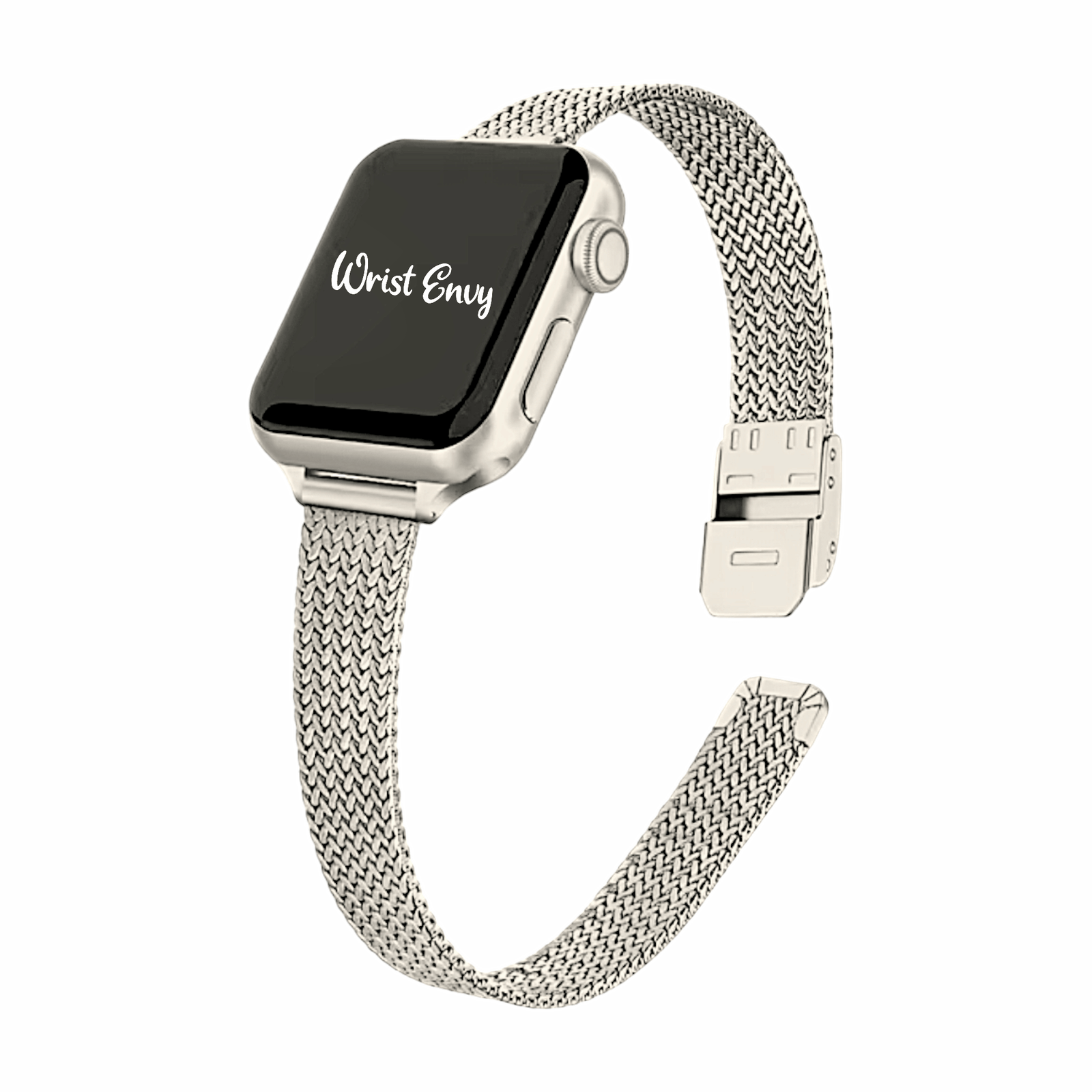 Stainless Steel Apple Watch Series Euro Slim Mesh Stainless Steel