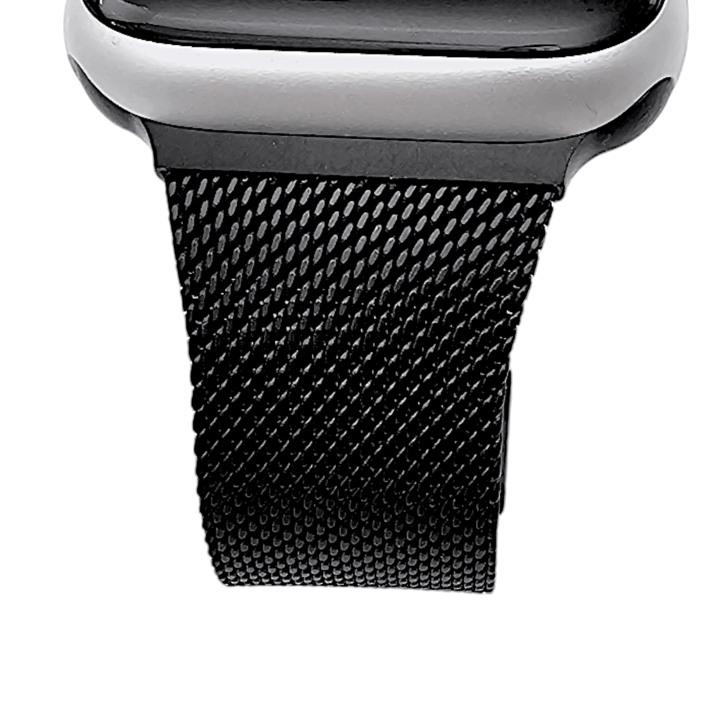 Slim metal milanese Black PVD stainless steel bracelet for Apple Watch - Wrist Envy