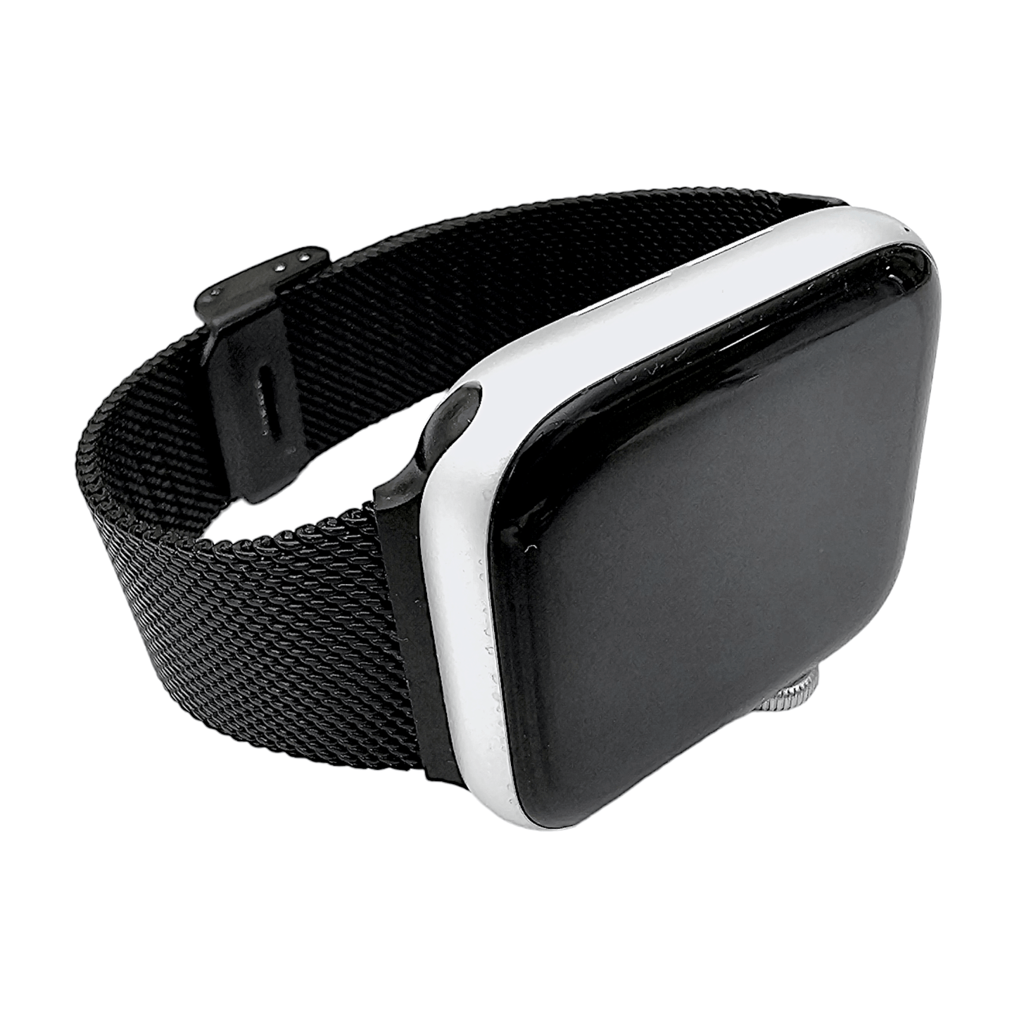 Slim metal milanese Black PVD stainless steel bracelet for Apple Watch - Wrist Envy