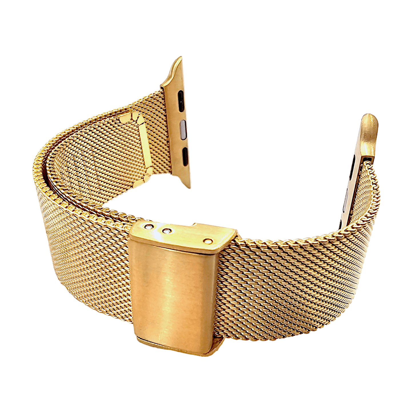 Slim metal milanese Gold PVD stainless steel bracelet for Apple Watch - Wrist Envy