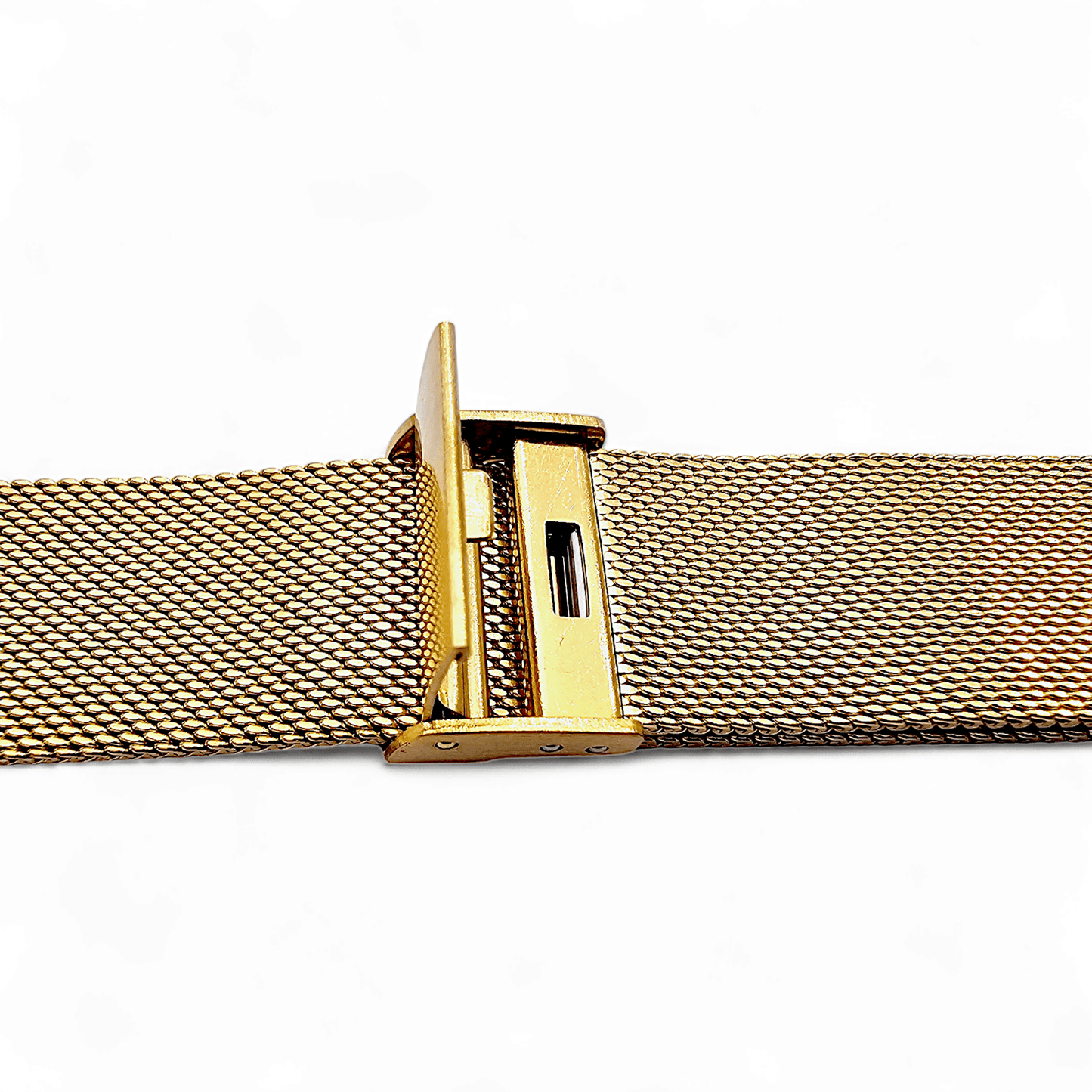 Slim metal milanese Gold PVD stainless steel bracelet for Apple Watch - Wrist Envy