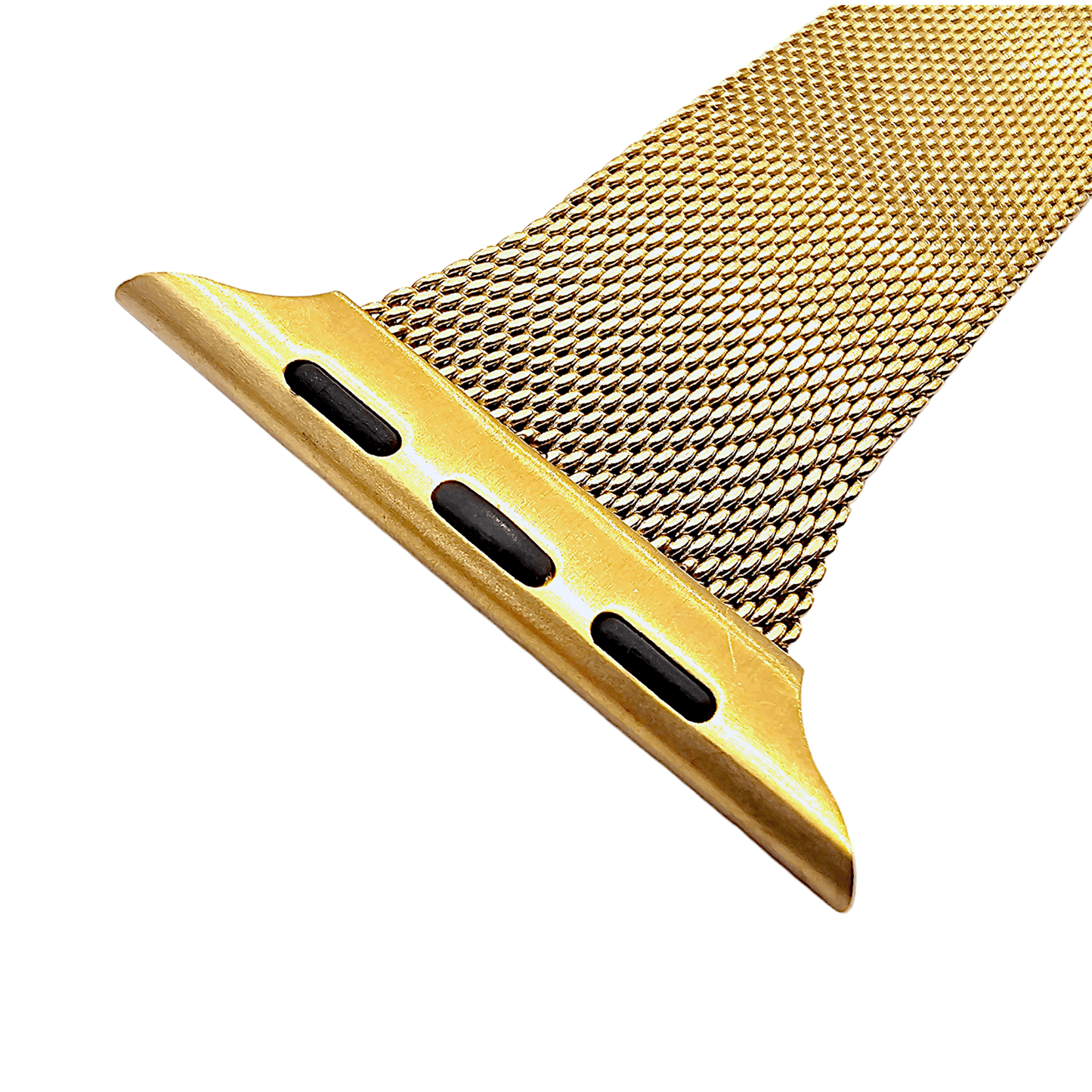 Slim metal milanese Gold PVD stainless steel bracelet for Apple Watch - Wrist Envy