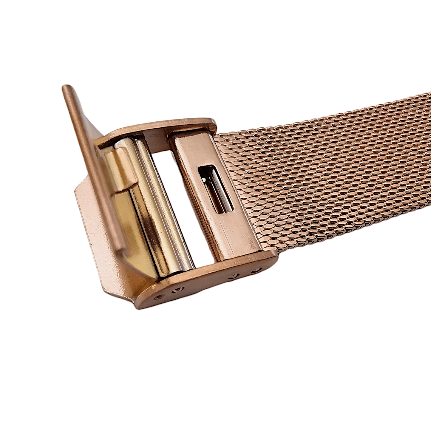 Slim Milanese Mesh Bracelet for Apple Watch Rose Gold - Wrist Envy