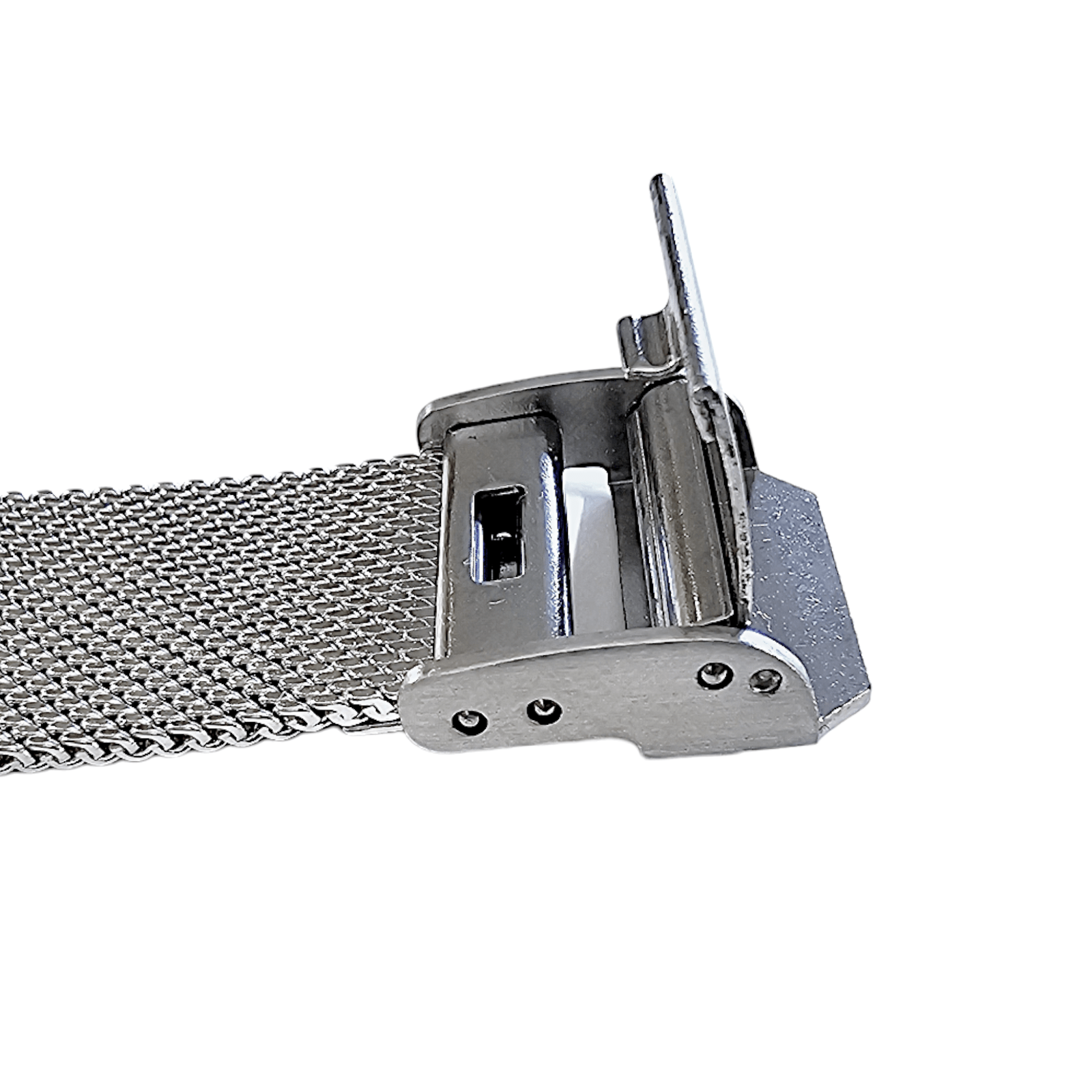 Slim milanese stainless steel bracelet for Apple Watch Silver Coloured - Wrist Envy