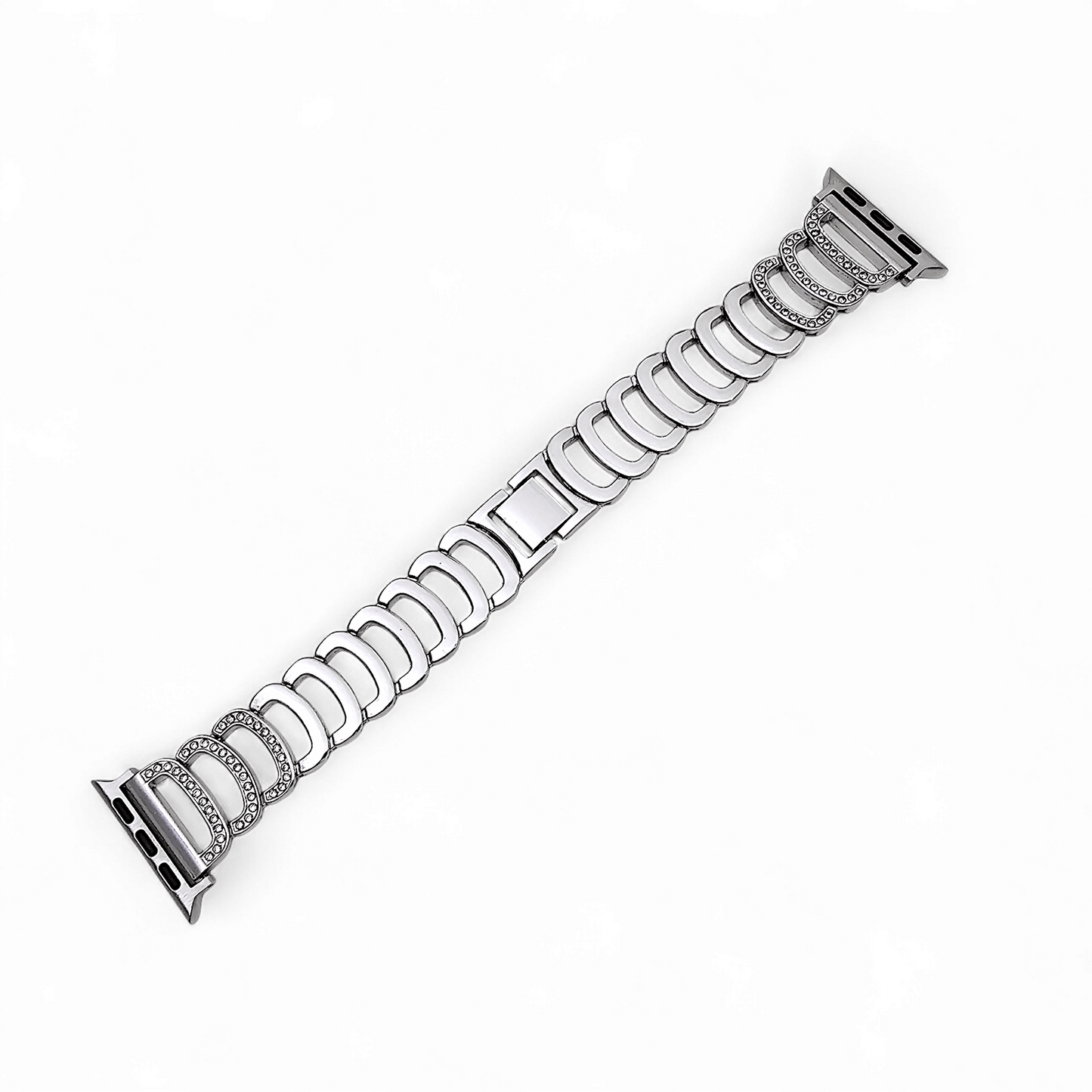Slinky Links Bracelet for Apple Watch Silver - Wrist Envy
