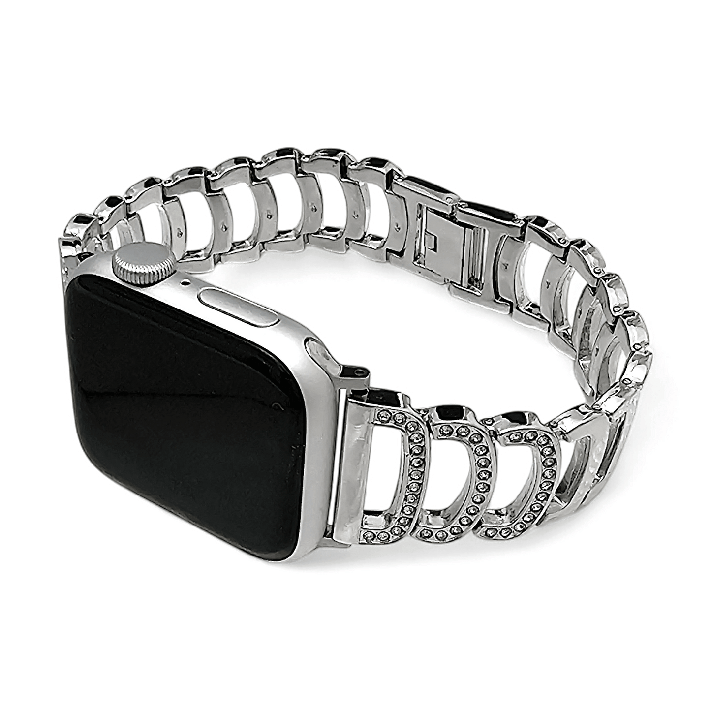 Slinky Links Bracelet for Apple Watch Silver - Wrist Envy