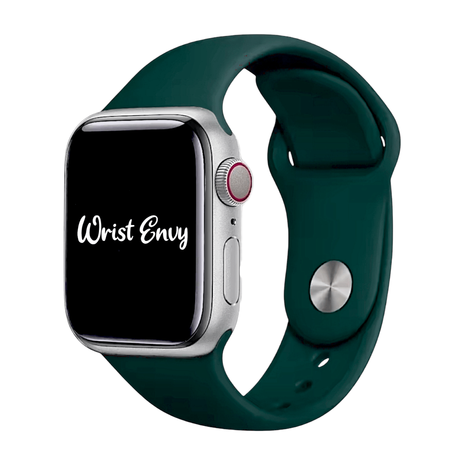 Soft Silicone Watch Strap For Apple Smart Watch Sacramento Green - Wrist Envy