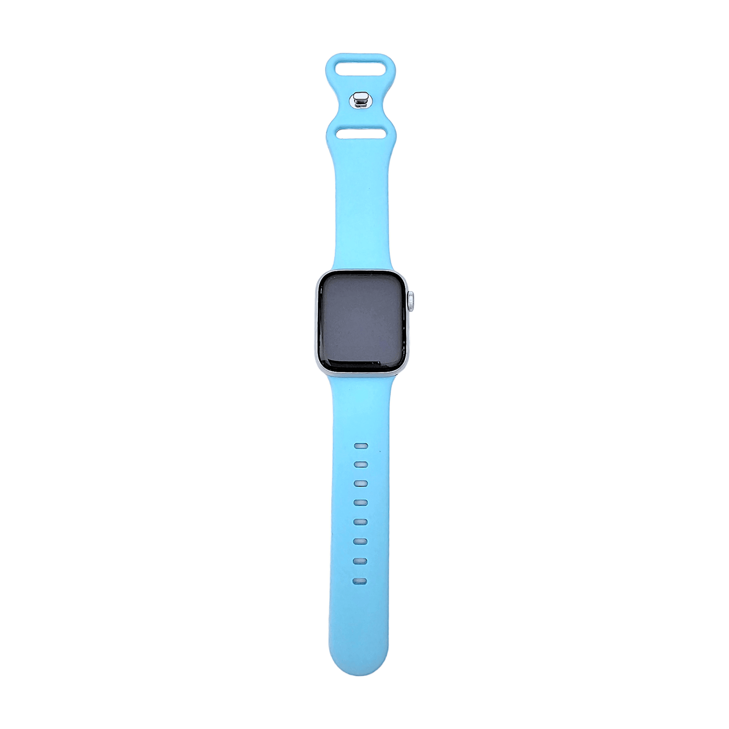 Soft Silicone Watch Strap For Apple Watch Blue - Wrist Envy