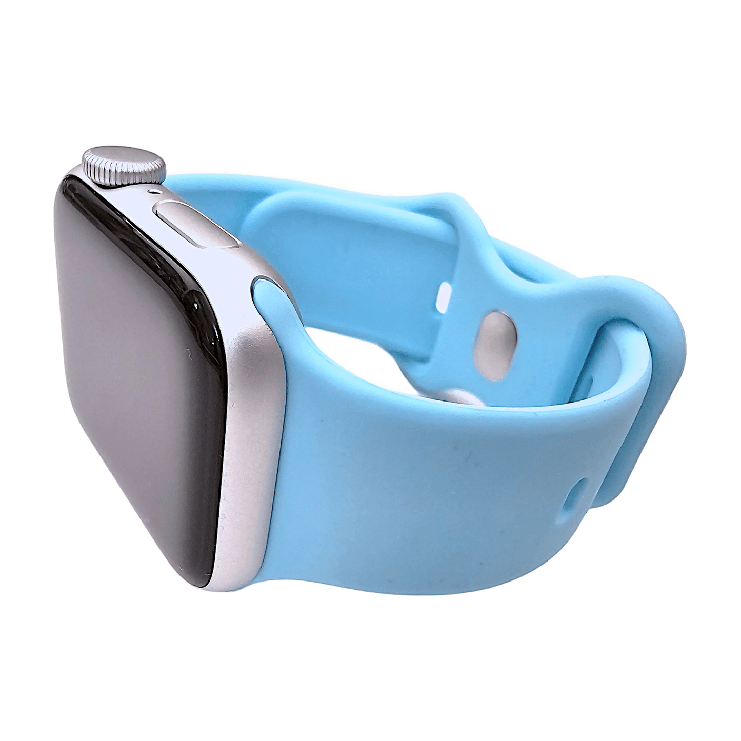 Soft Silicone Watch Strap For Apple Watch Blue - Wrist Envy