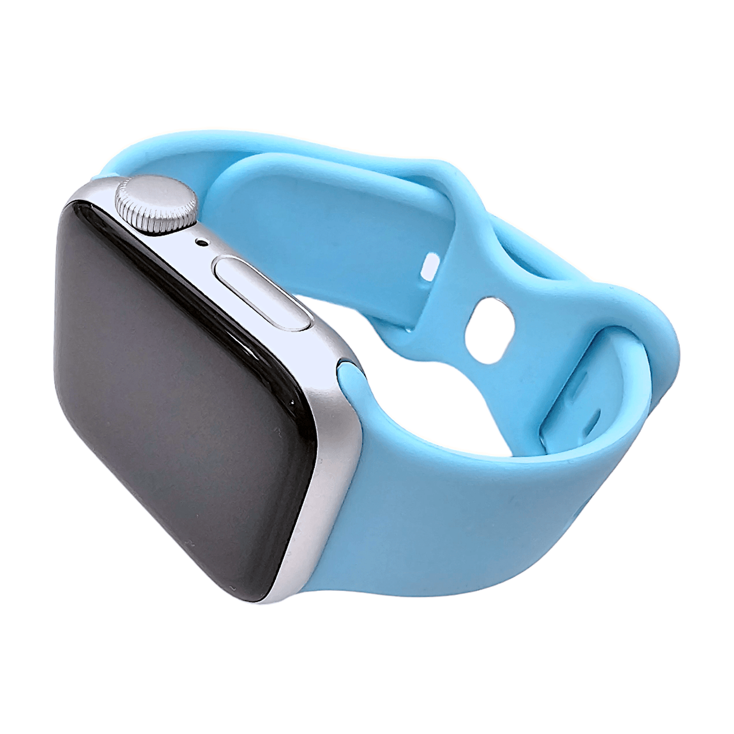 Soft Silicone Watch Strap For Apple Watch Blue - Wrist Envy