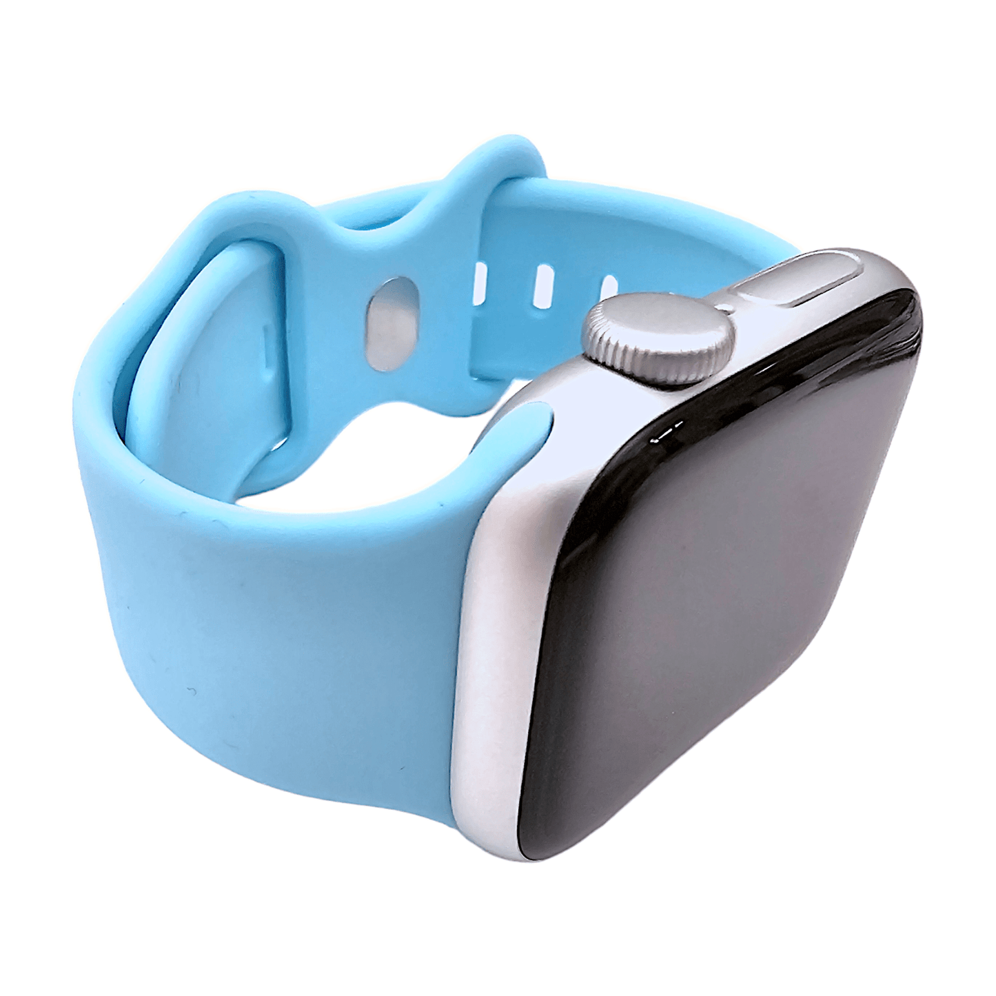Soft Silicone Watch Strap For Apple Watch Blue - Wrist Envy
