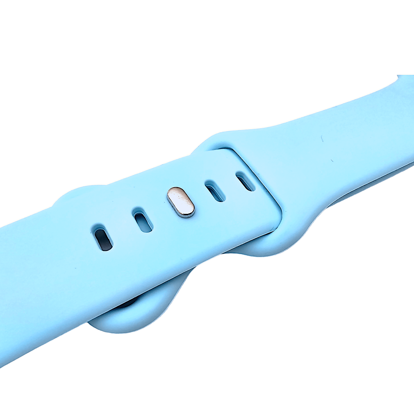 Soft Silicone Watch Strap For Apple Watch Blue - Wrist Envy