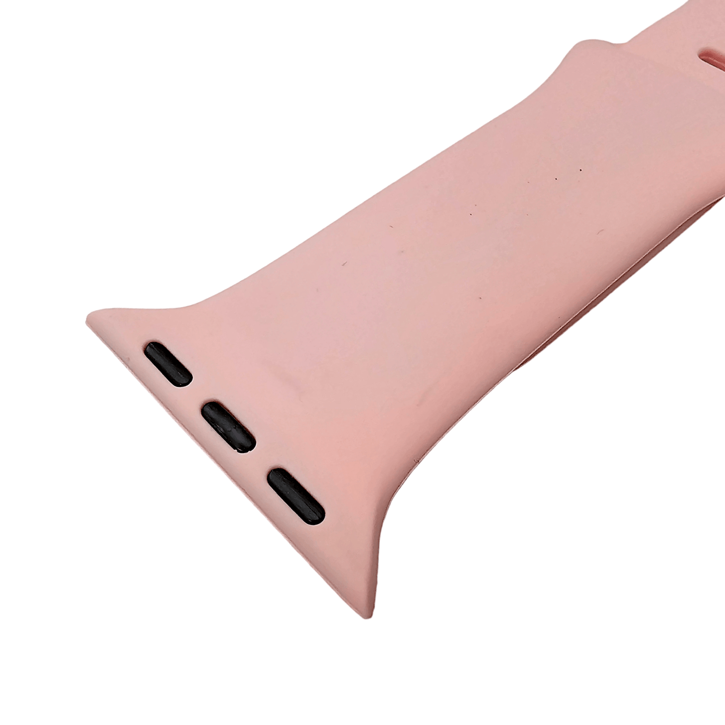 Soft Silicone Watch Strap For Apple Watch Coral Pink - Wrist Envy