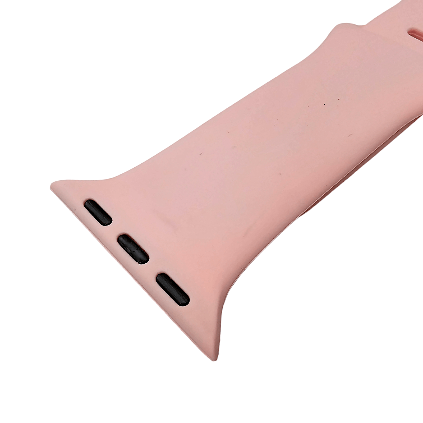 Soft Silicone Watch Strap For Apple Watch Coral Pink - Wrist Envy