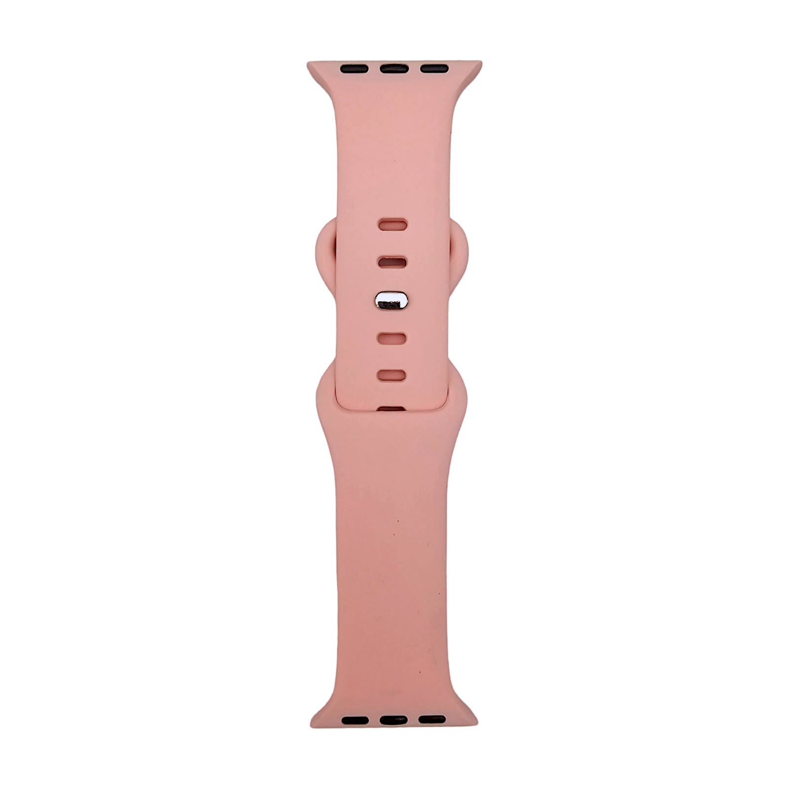 Soft Silicone Watch Strap For Apple Watch Coral Pink - Wrist Envy