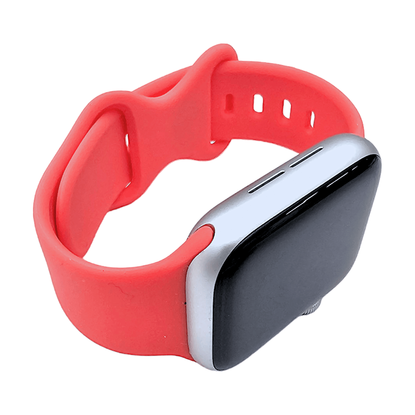 Soft Silicone Watch Strap For Apple Watch Red - Wrist Envy