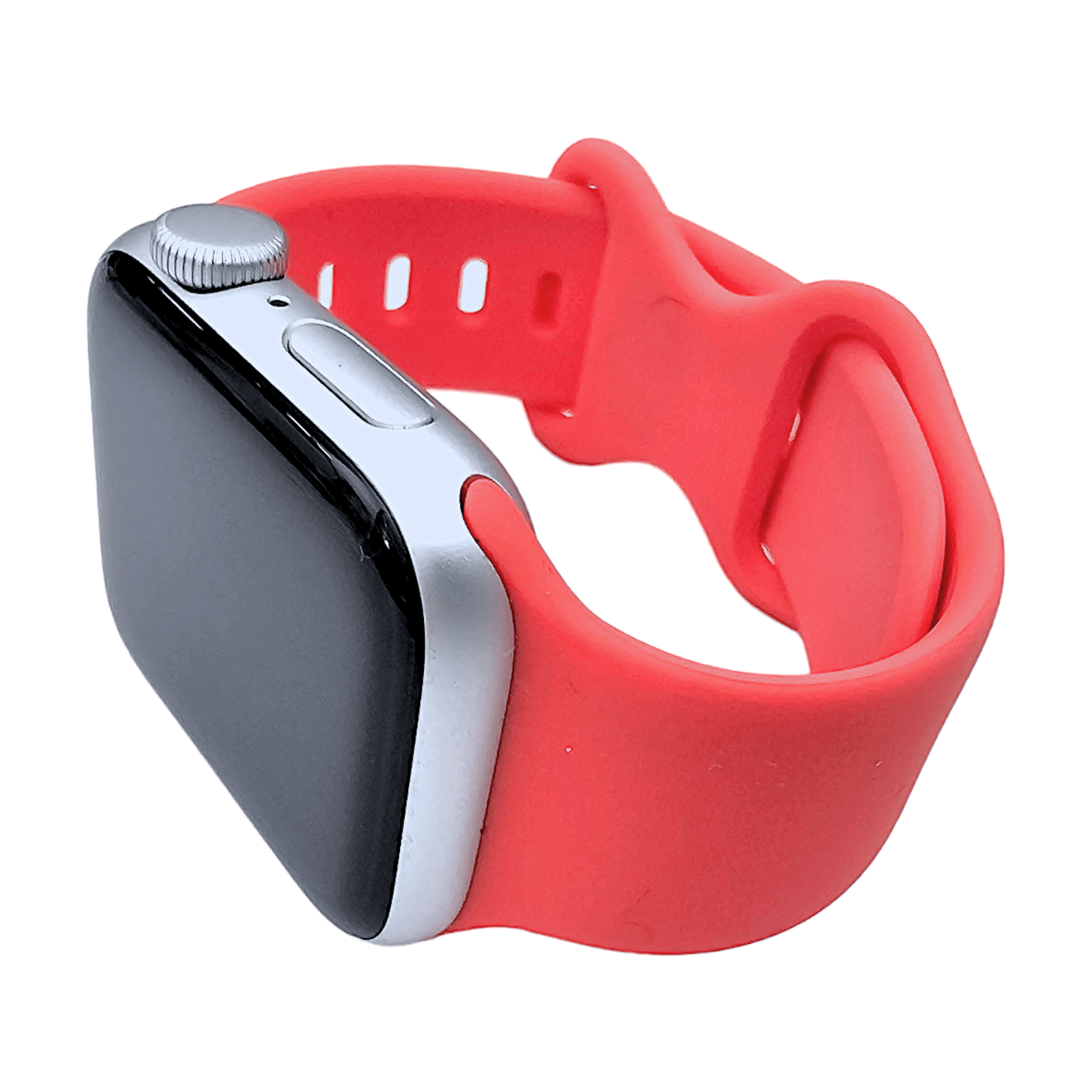 Soft Silicone Watch Strap For Apple Watch Red - Wrist Envy