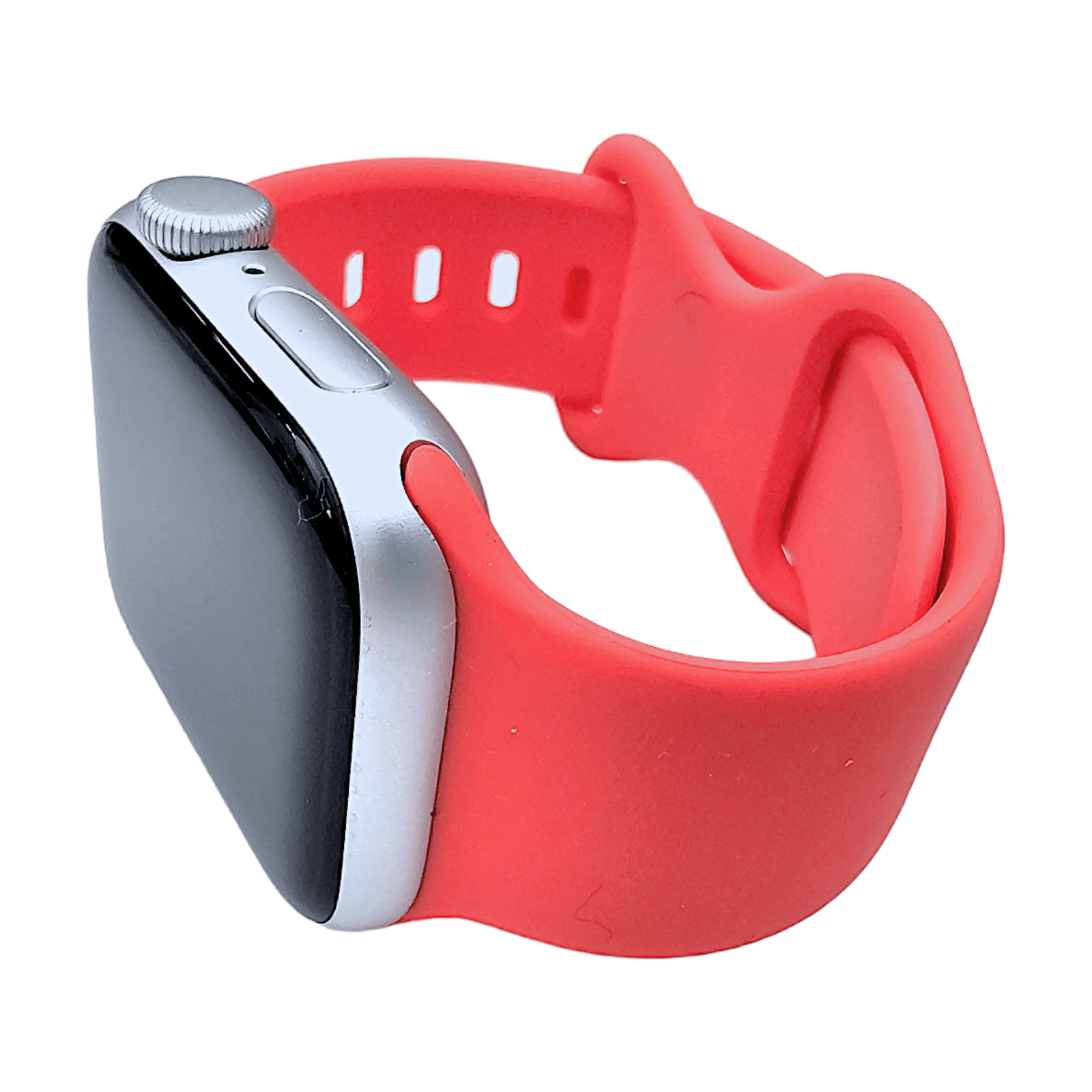 Soft Silicone Watch Strap For Apple Watch Red - Wrist Envy