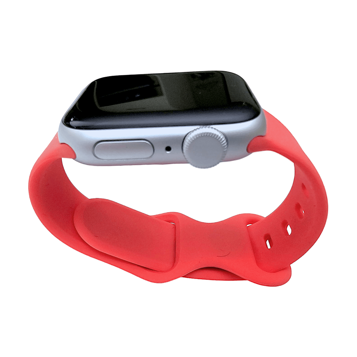 Soft Silicone Watch Strap For Apple Watch Red - Wrist Envy