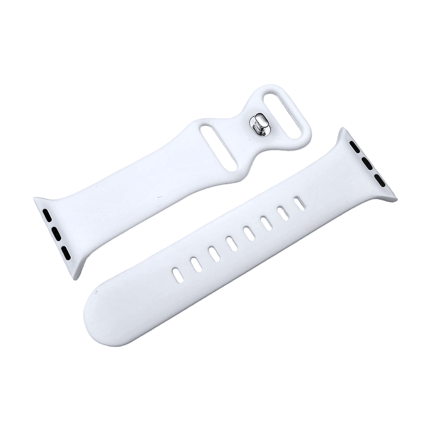 Soft Silicone Watch Strap For Apple Watch White - Wrist Envy