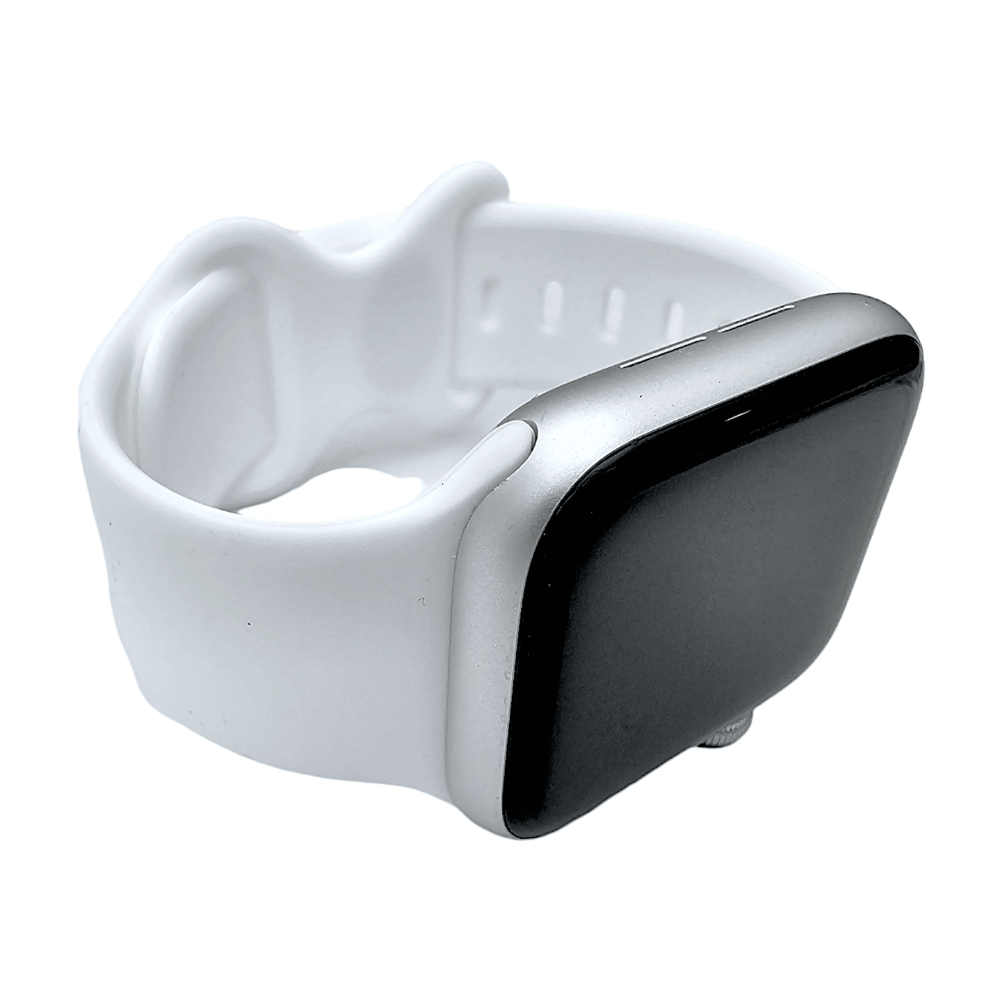Soft Silicone Watch Strap For Apple Watch White - Wrist Envy