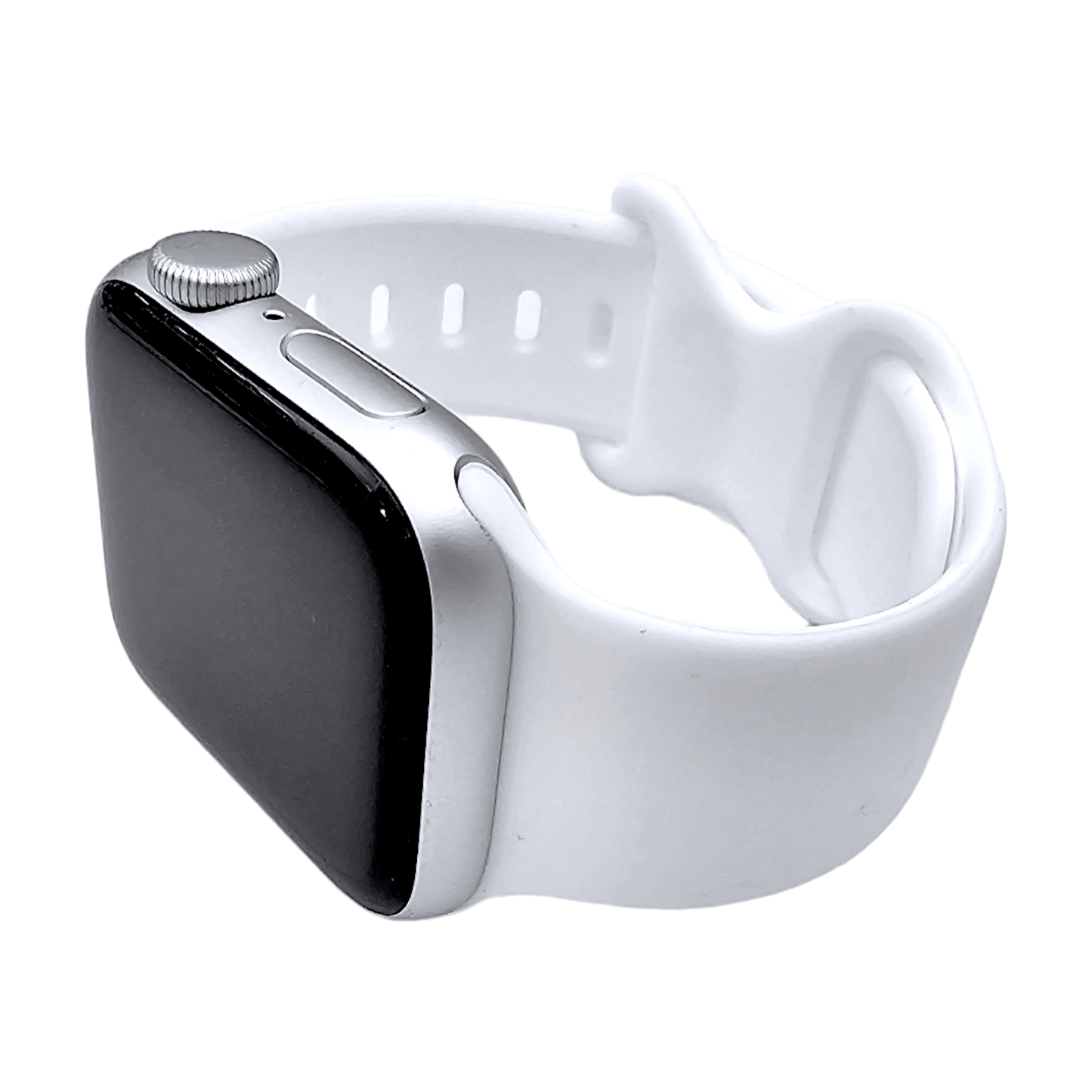 Soft Silicone Watch Strap For Apple Watch White - Wrist Envy