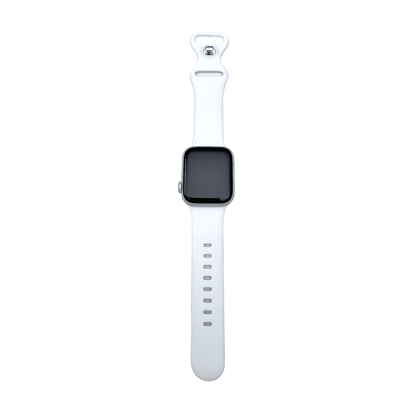 Soft Silicone Watch Strap For Apple Watch White - Wrist Envy