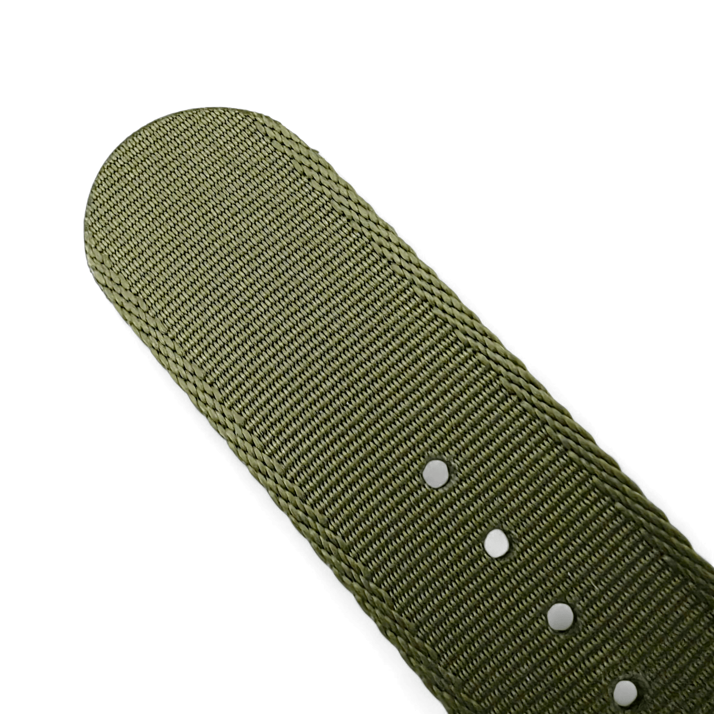 Sovereign Luxury Nylon Watch Strap Military 18mm 20mm 22mm Army Green - Wrist Envy