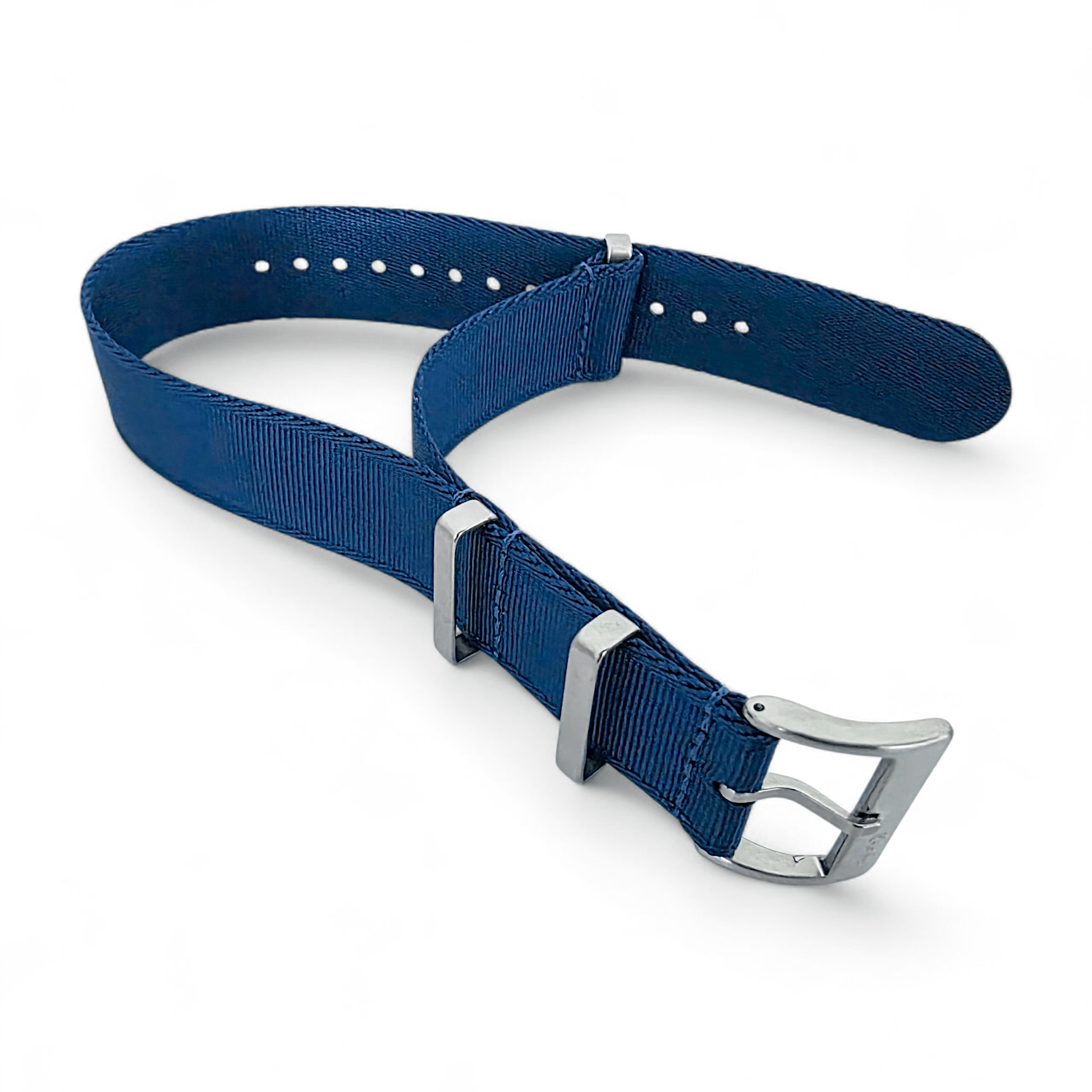 Sovereign Luxury Nylon Watch Strap Military 18mm 20mm 22mm Royal Blue - Wrist Envy