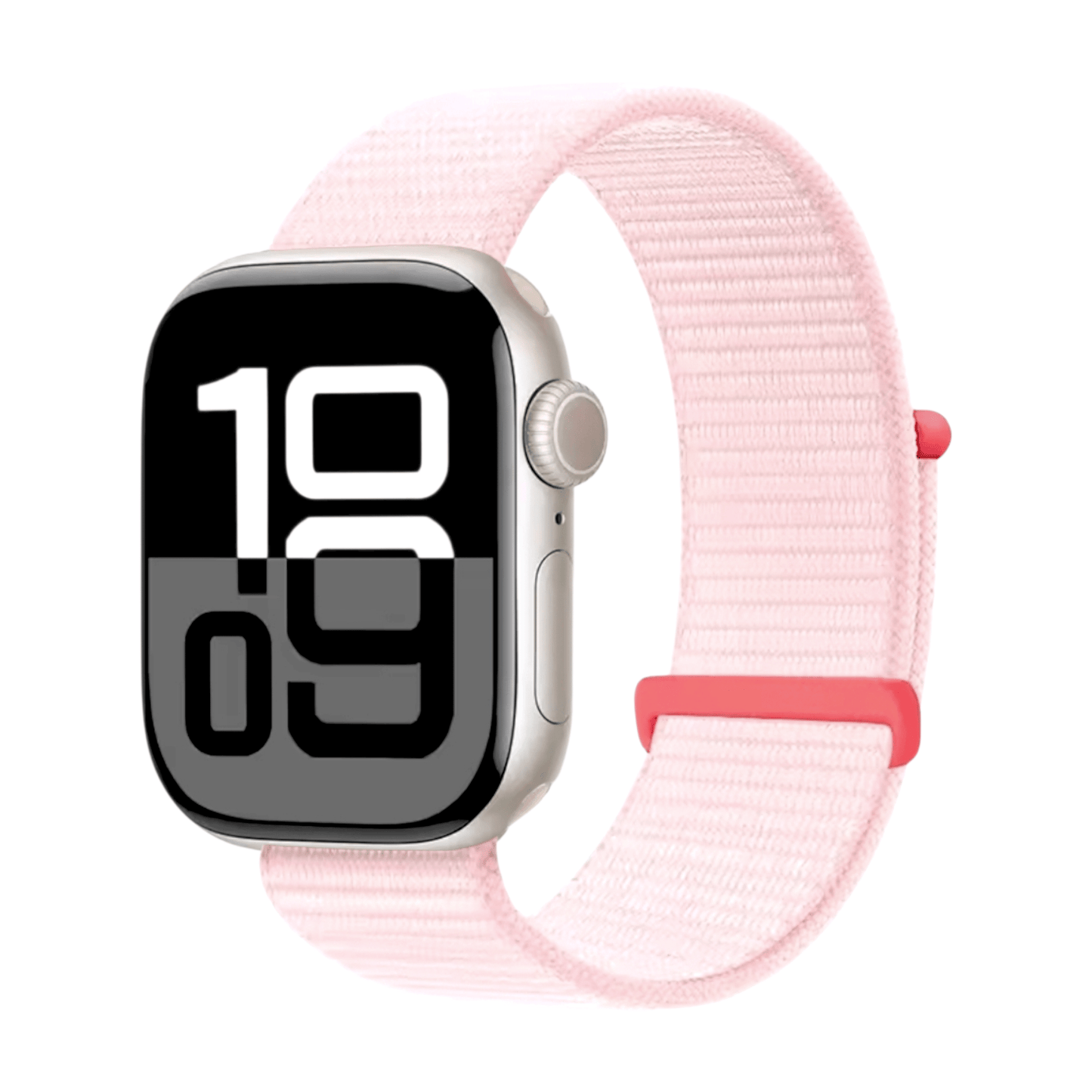 Sport Loop Nylon Watch Strap For Apple Watch Light Pink - Wrist Envy