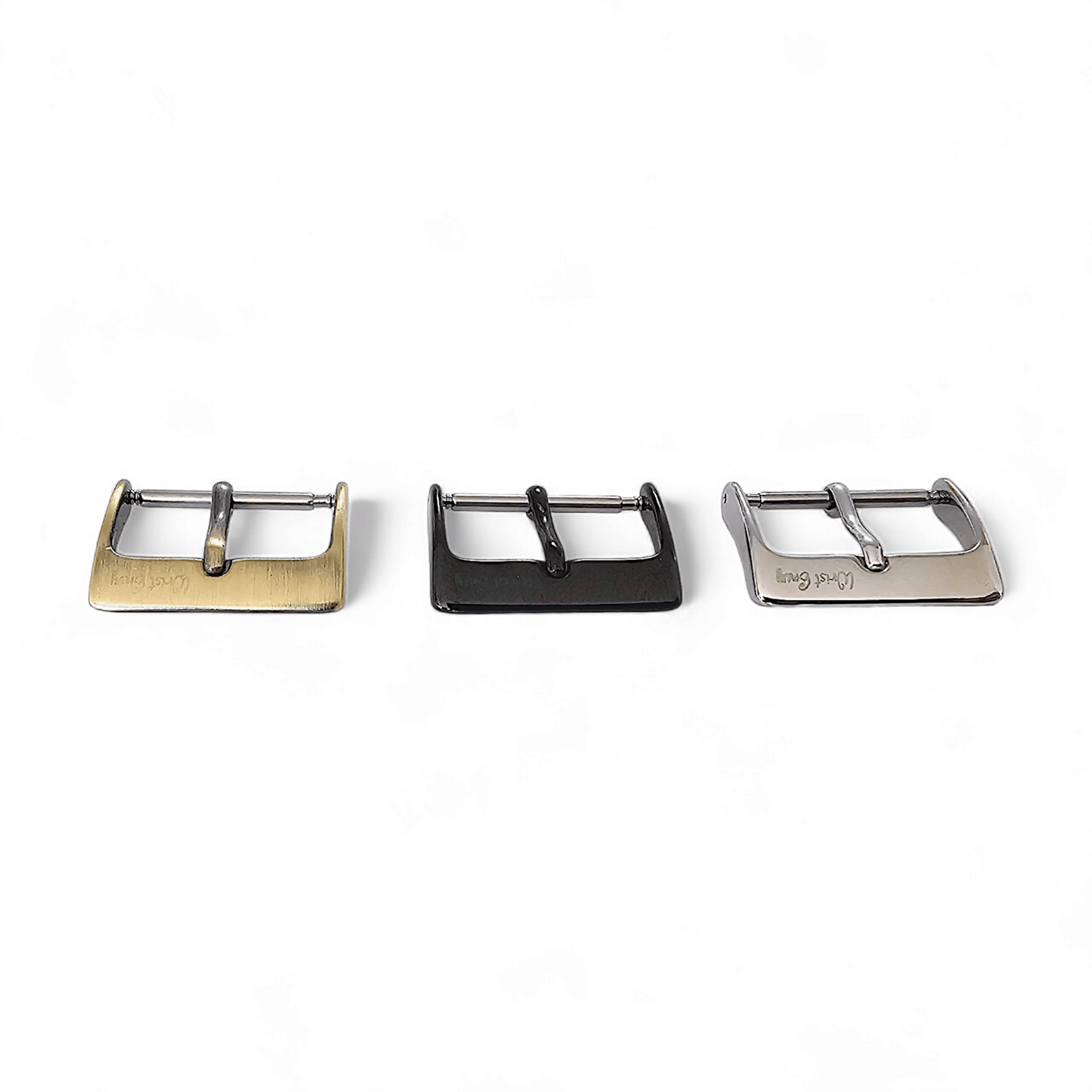 Stainless Steel Tang Buckle Classic Watch Strap Band 16mm 18mm 20mm - Wrist Envy