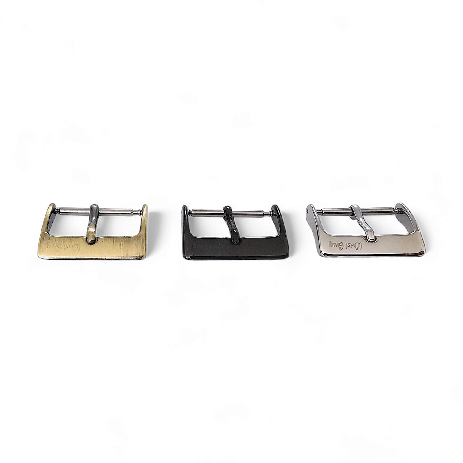 Stainless Steel Tang Buckle Classic Watch Strap Band 16mm 18mm 20mm - Wrist Envy