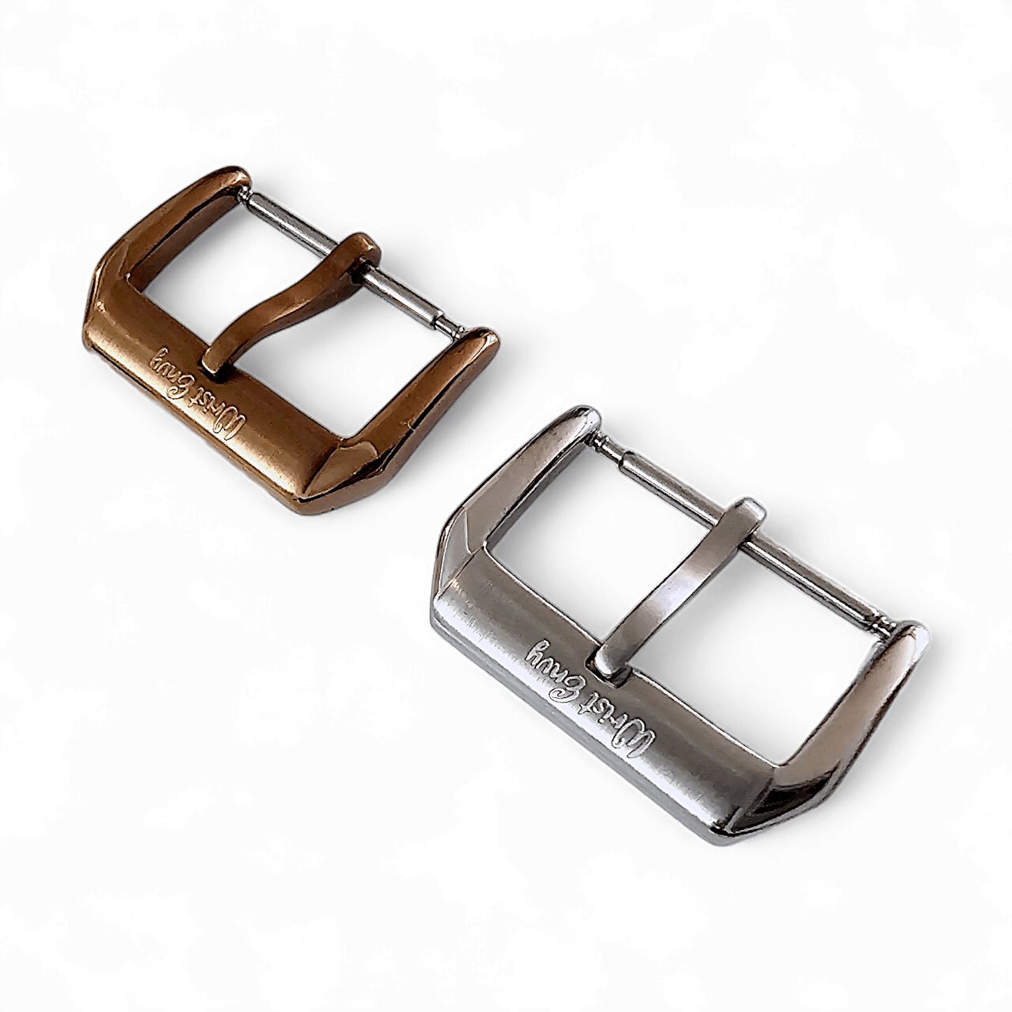 Stainless Steel Tang Buckle Watch Strap Band 16mm 18mm 20mm - Wrist Envy