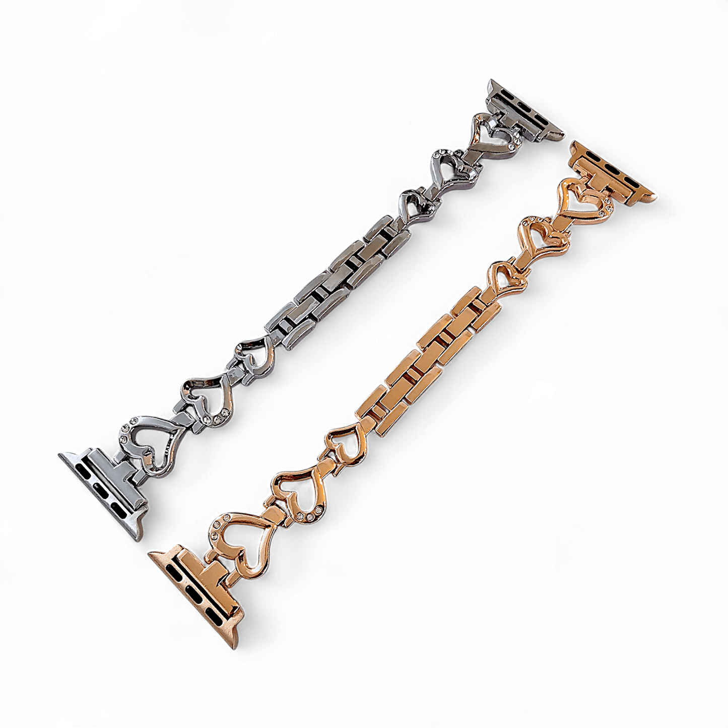 Sweet Heart Apple Watch Bracelet Silver - Wrist Envy