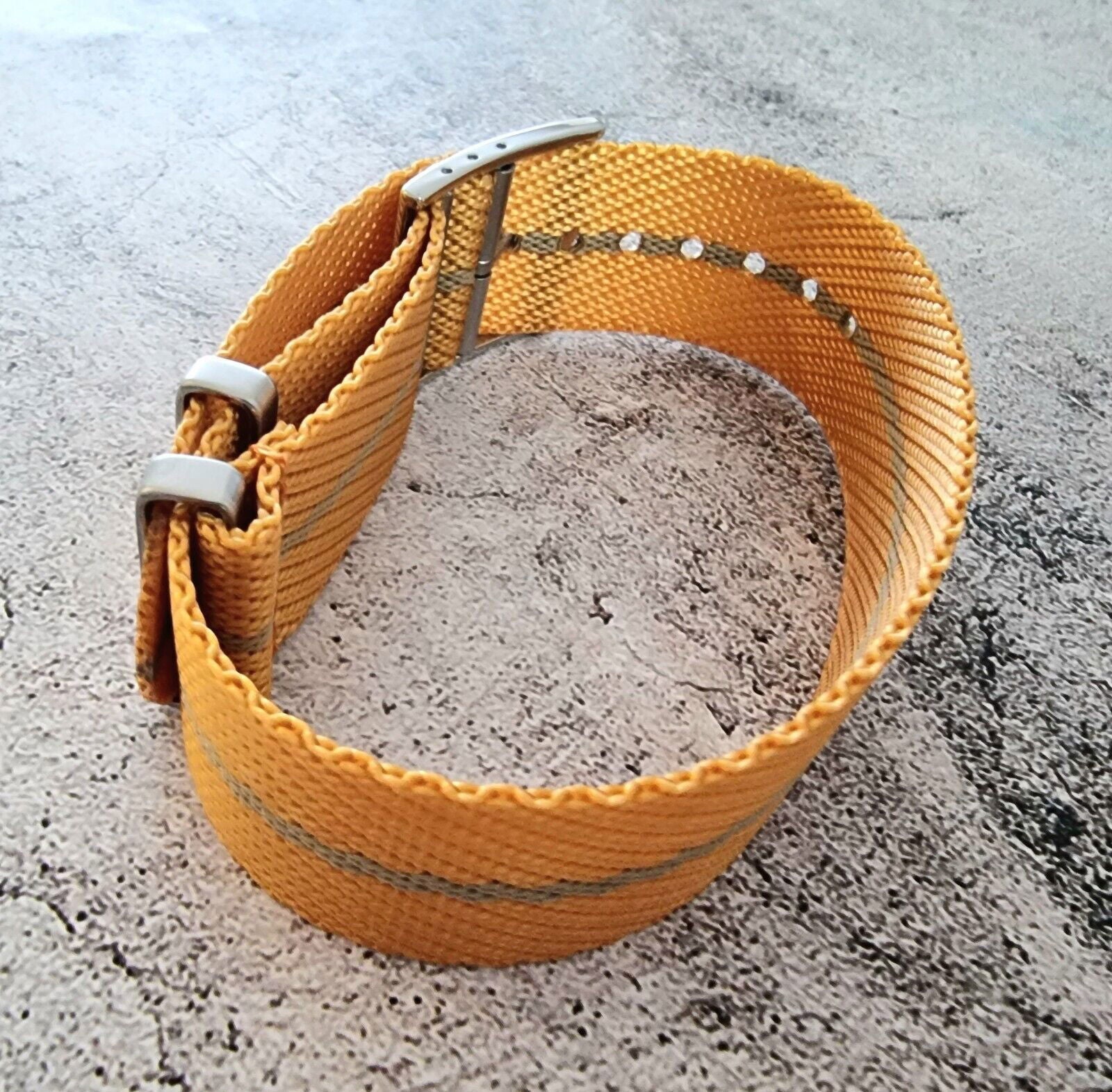 Tudor Style Buckle Nylon Military Watch Strap 20mm 22mm - Wrist Envy