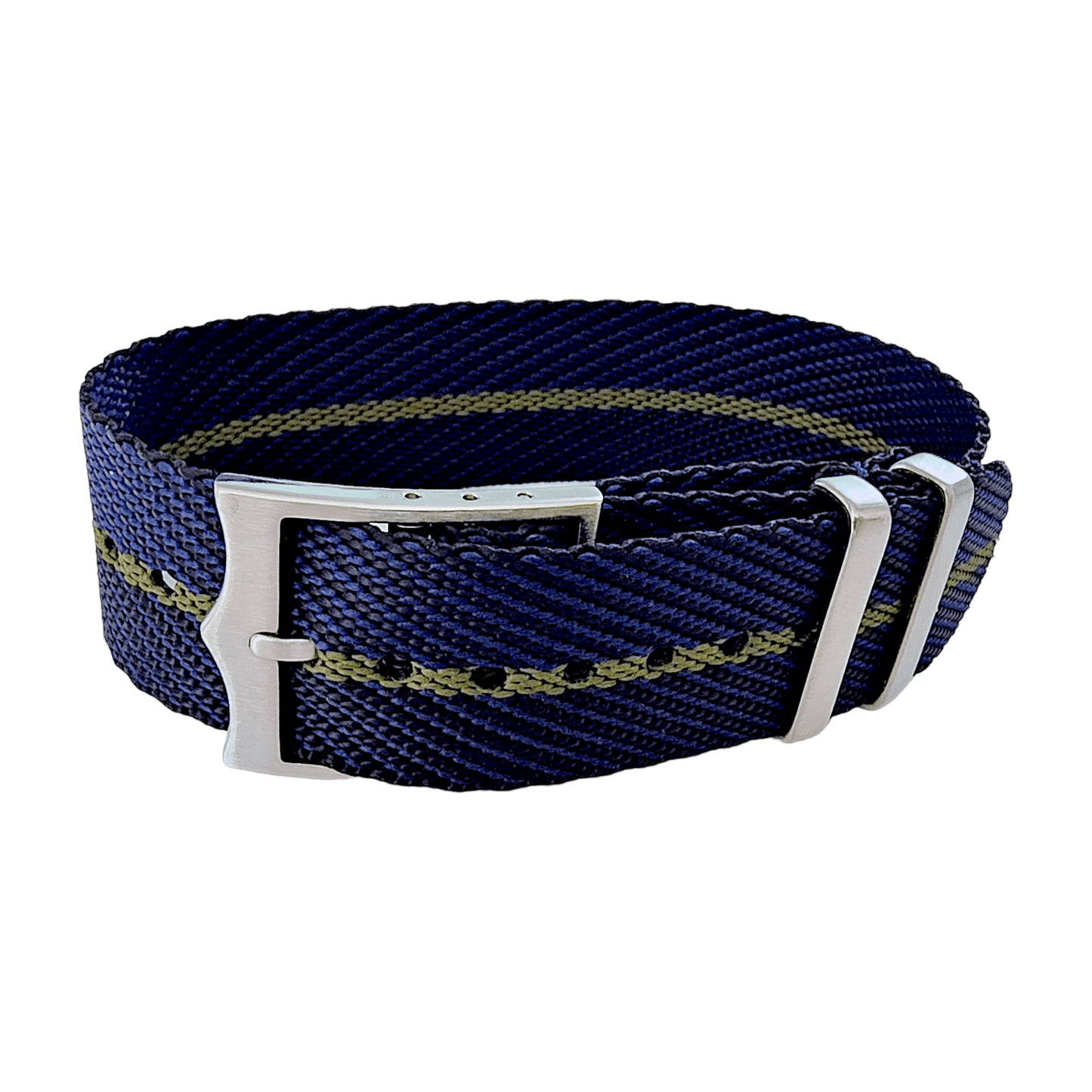 Tudor Style Buckle Nylon Military Watch Strap 20mm 22mm - Wrist Envy